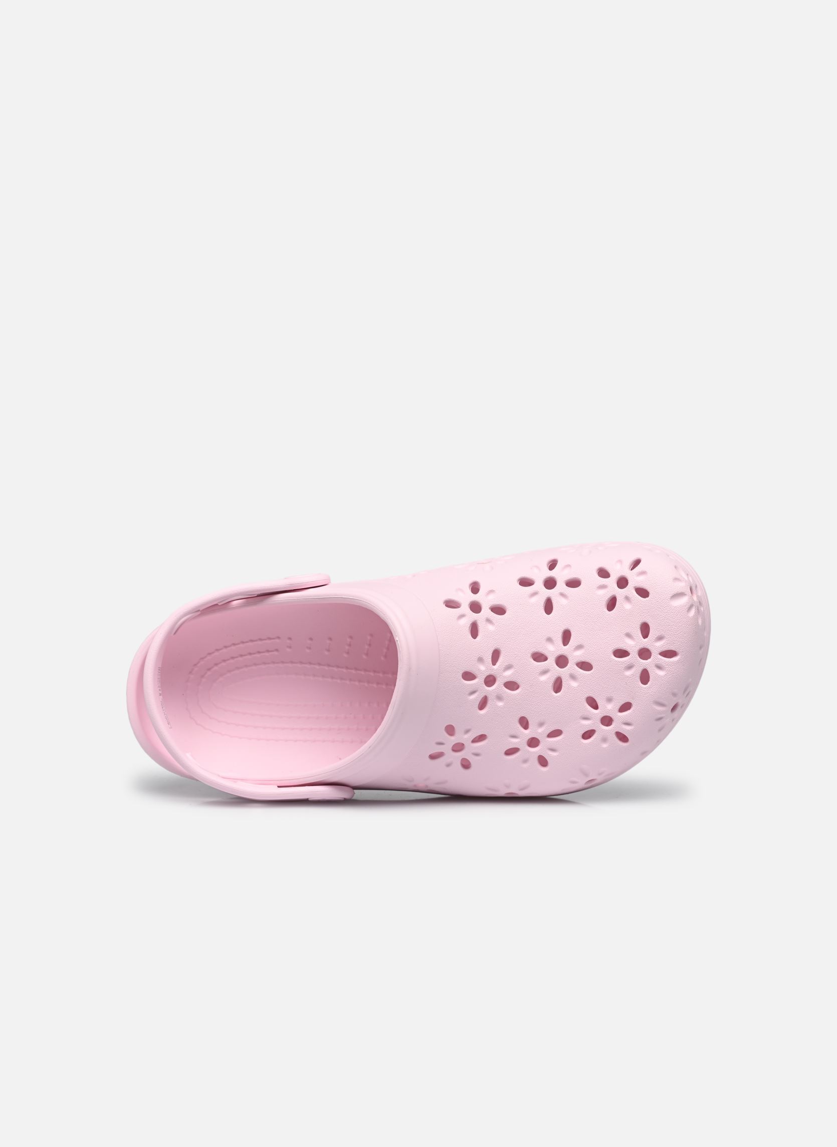 Muilen en klompen Classic Floral Cut Out Clog dames roze Crocs Muilen en klompen Classic Floral Cut Out Clog dames roze Pink Milk