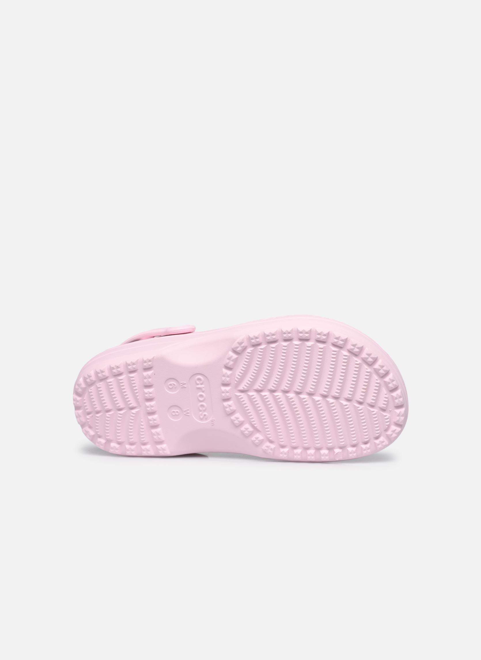 Muilen en klompen Classic Floral Cut Out Clog dames roze Crocs Muilen en klompen Classic Floral Cut Out Clog dames roze Pink Milk