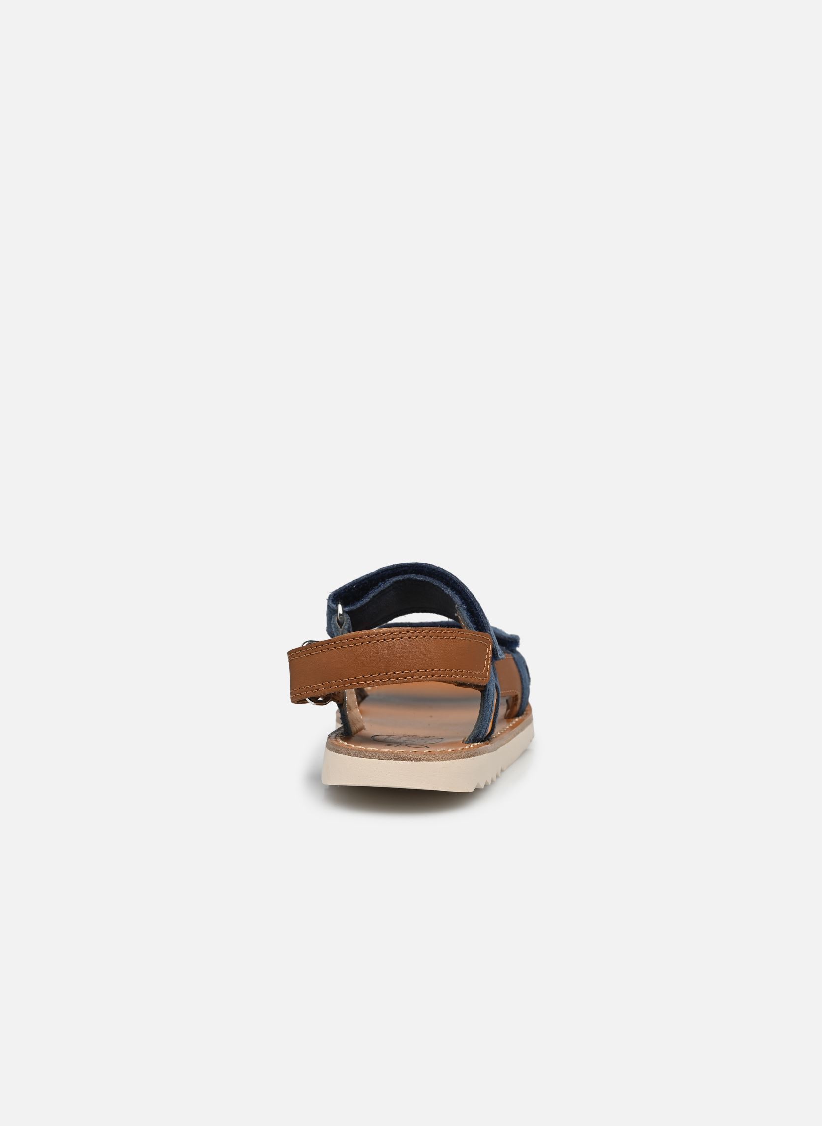 Sandales WAFF TREK garçon multicolore Pom d Api Sandales WAFF TREK garçon multicolore BALTIC-CAMEL