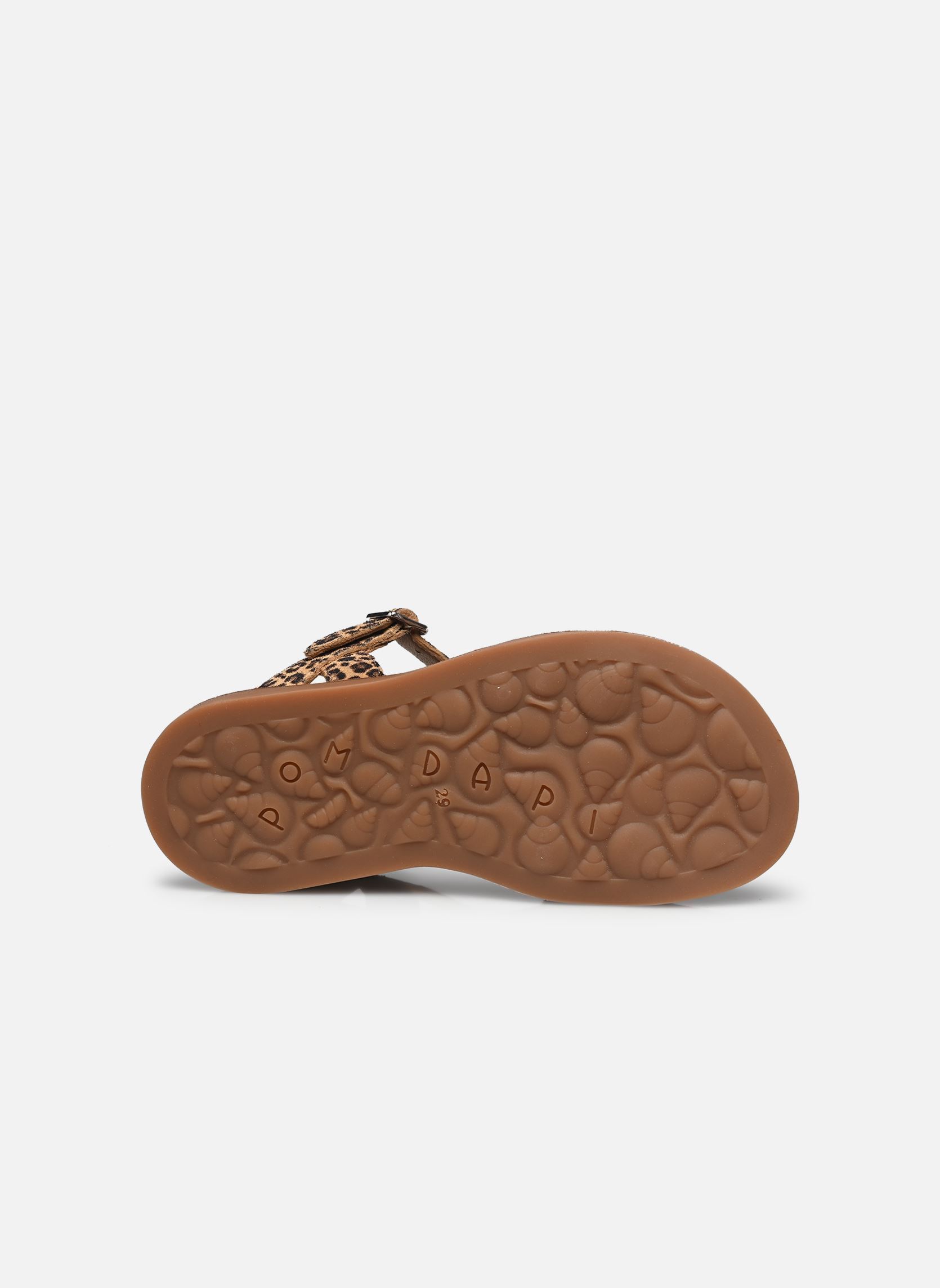 Sandalen PLAGE-AIR CROSSY meisjes bruin Pom d Api Sandalen PLAGE-AIR CROSSY meisjes bruin SAHARA