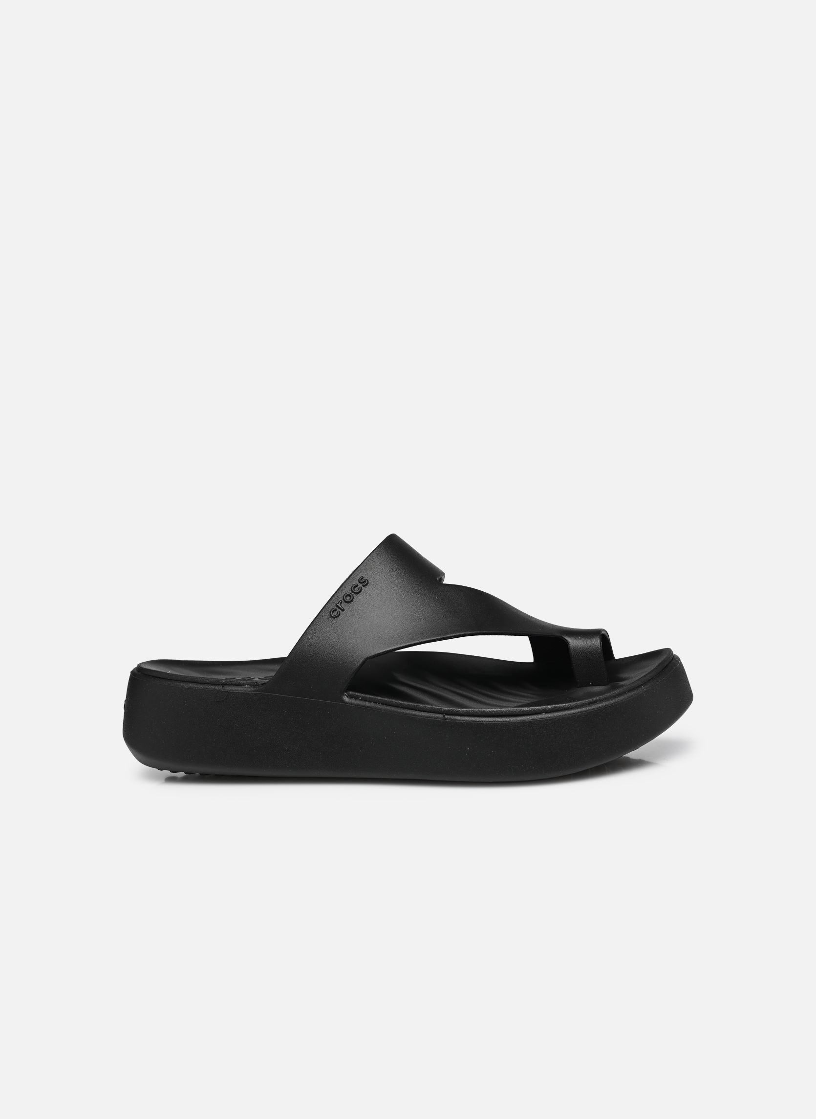 Mules et sabots Getaway Platform Toe Loop femme noir Crocs Mules et sabots Getaway Platform Toe Loop femme noir Black