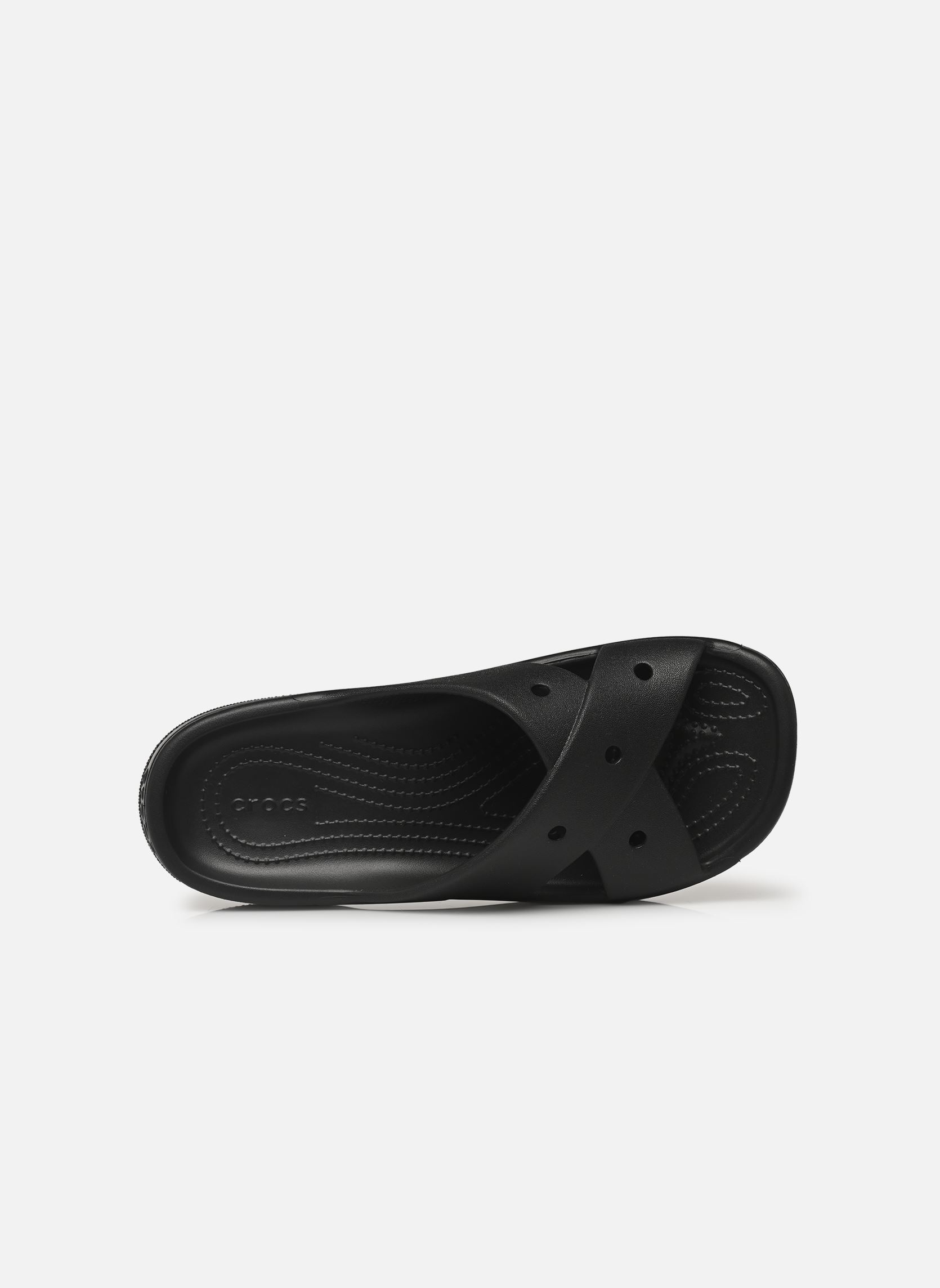 Mules et sabots Cl Womens Cross Strap femme noir Crocs Mules et sabots Cl Womens Cross Strap femme noir Black