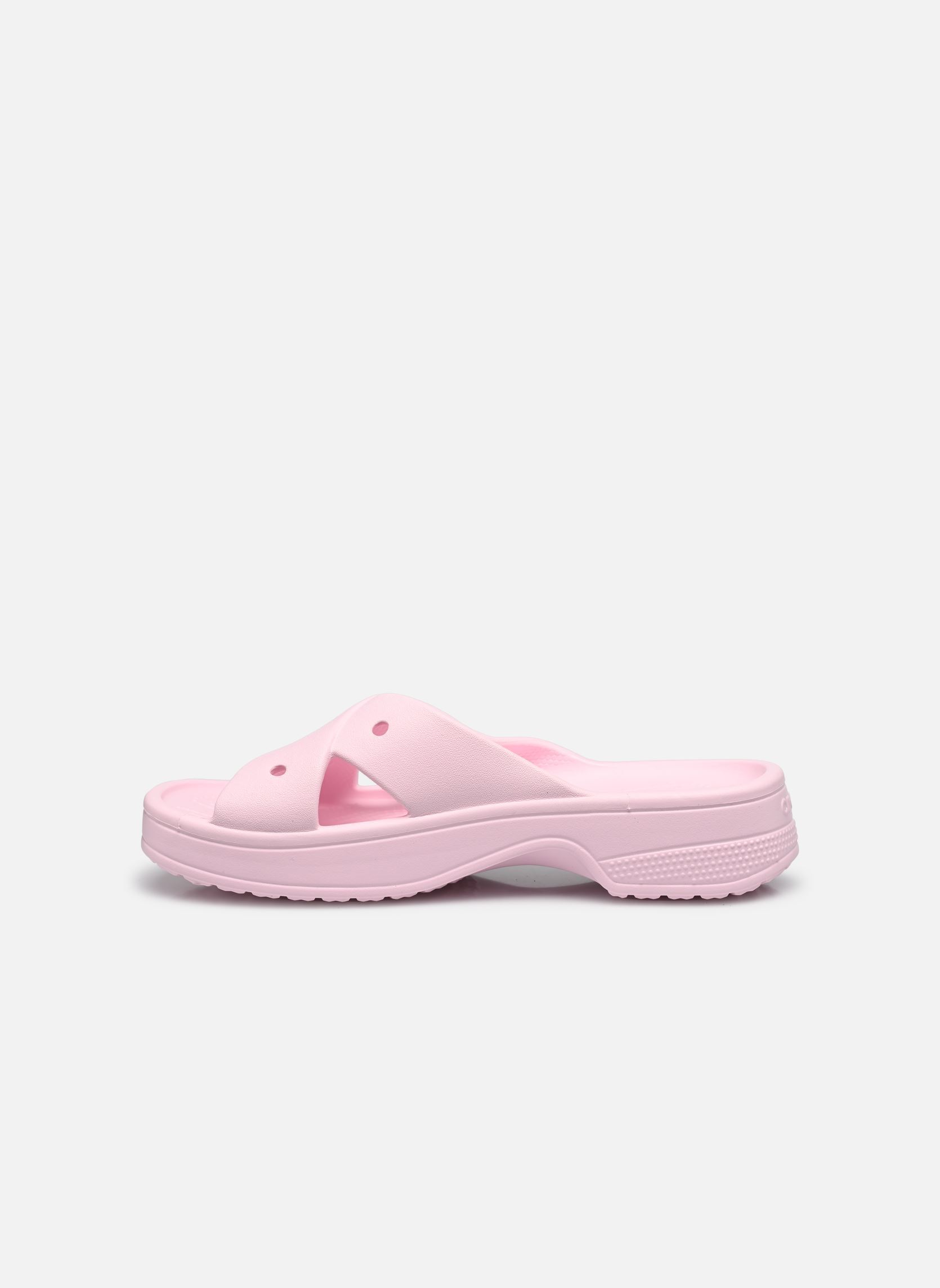 Ciabattine e Sabots Cl Womens Cross Strap donna rosa Crocs Ciabattine e Sabots Cl Womens Cross Strap donna rosa Pink Milk