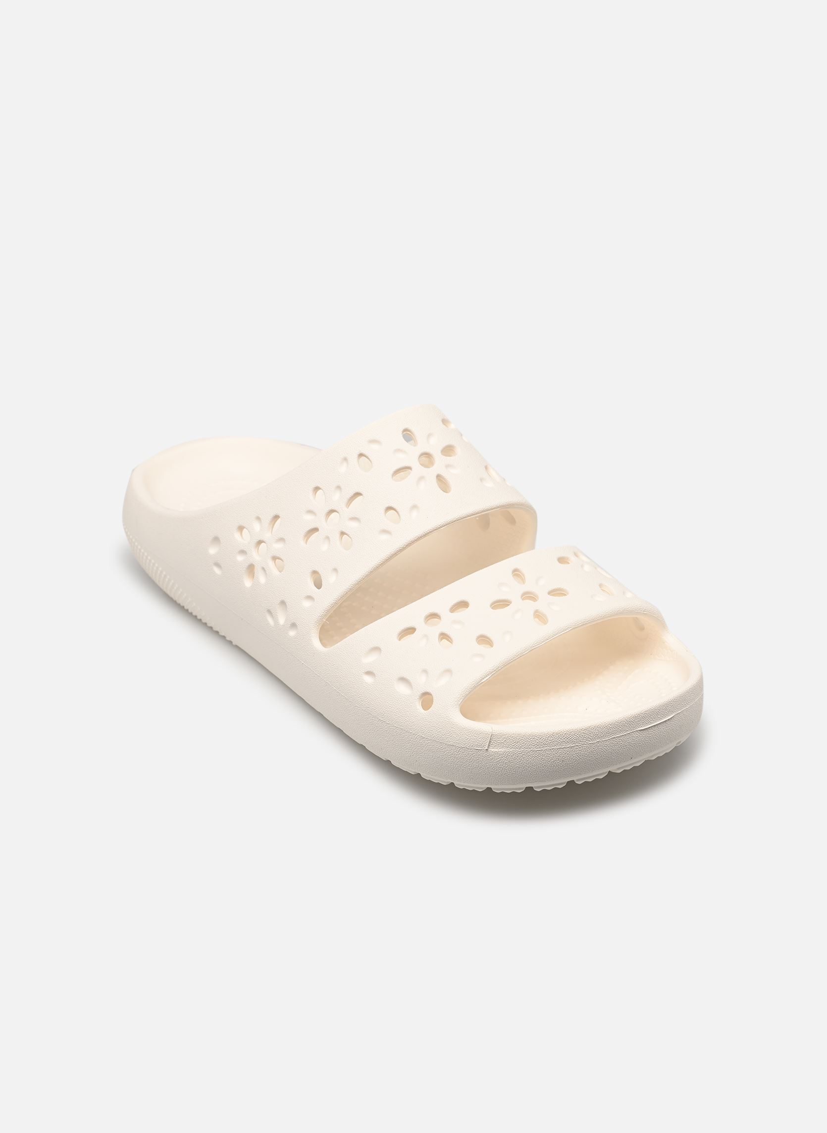 Tongs Crocs CLASSIC FLORAL CUT OUT SAND 36 / - vue 3