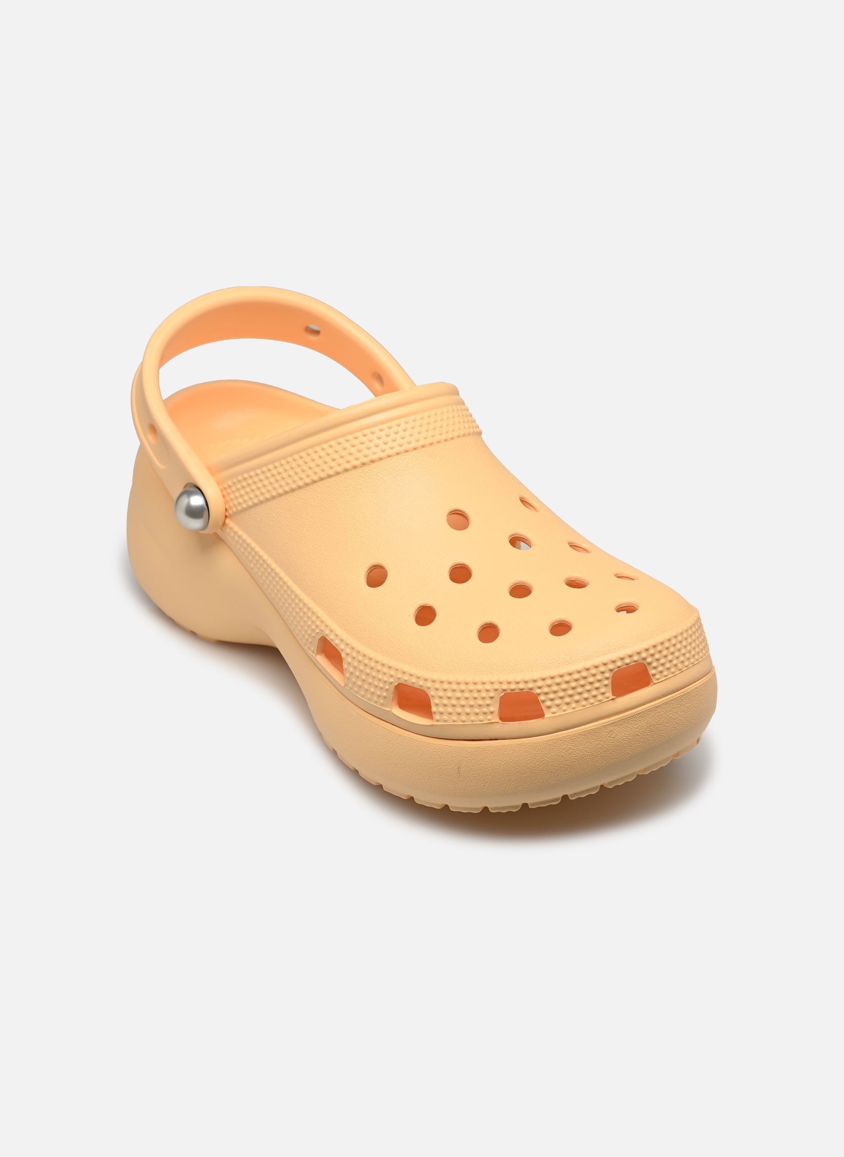 Mules et sabots Crocs Classic Platform Pearl Clog pour Femme