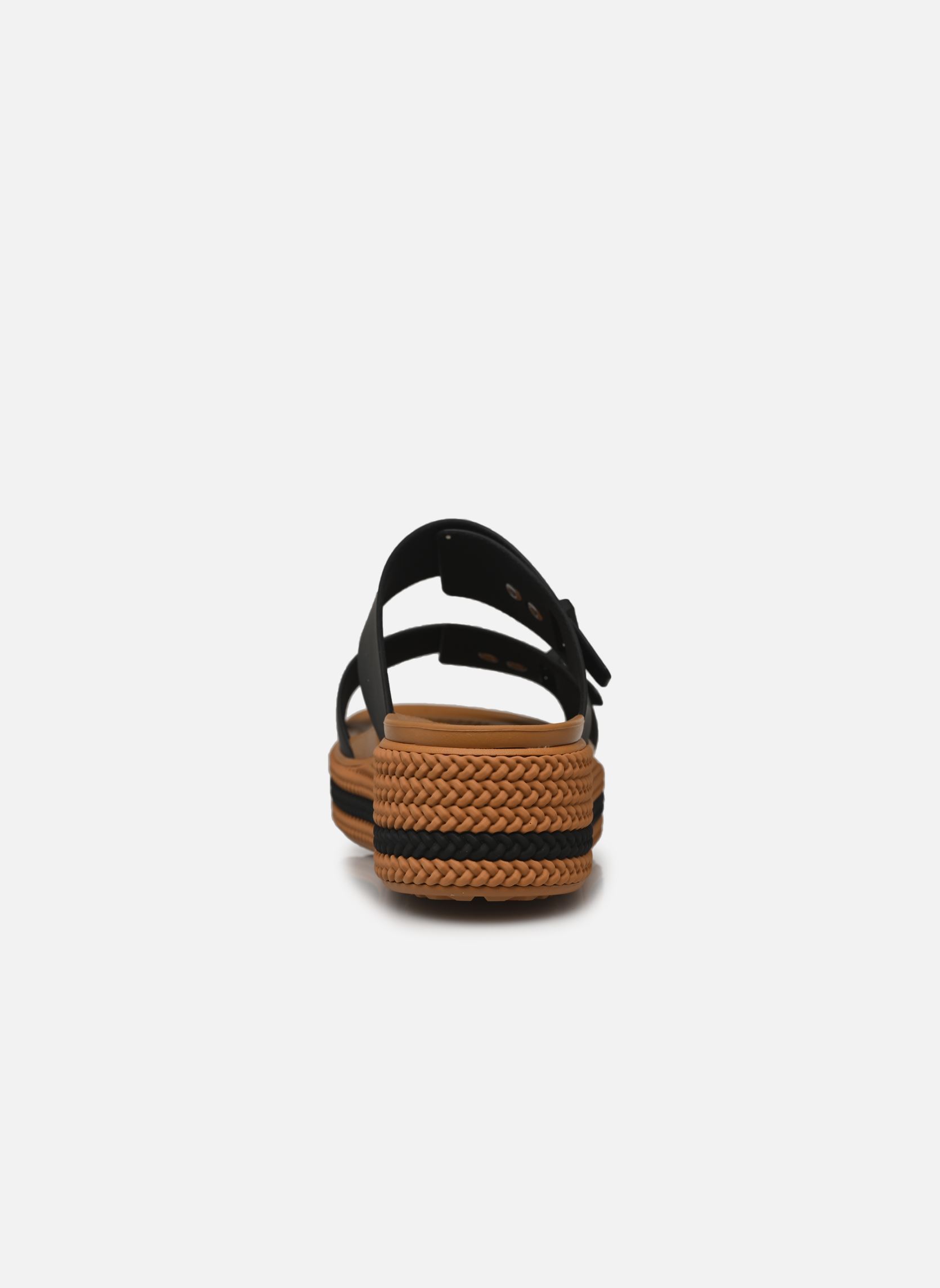 Sandales compensées et plateformes Brooklyn Woven Buckle femme noir Crocs Sandales compensées et plateformes Brooklyn Woven Buckle femme noir Black