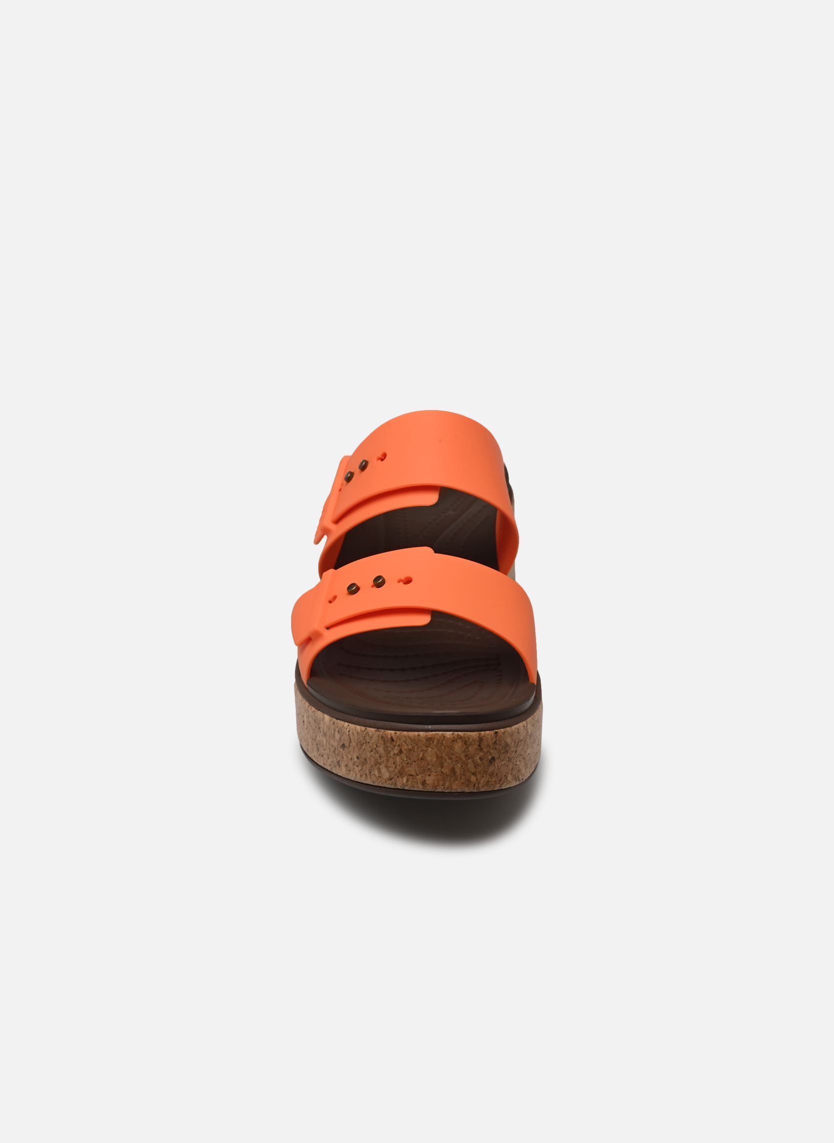 Keil- und Plateausandalen Brooklyn Cork Buckle damen mehrfarbig Crocs Keil- und Plateausandalen Brooklyn Cork Buckle damen mehrfarbig TOPAZ