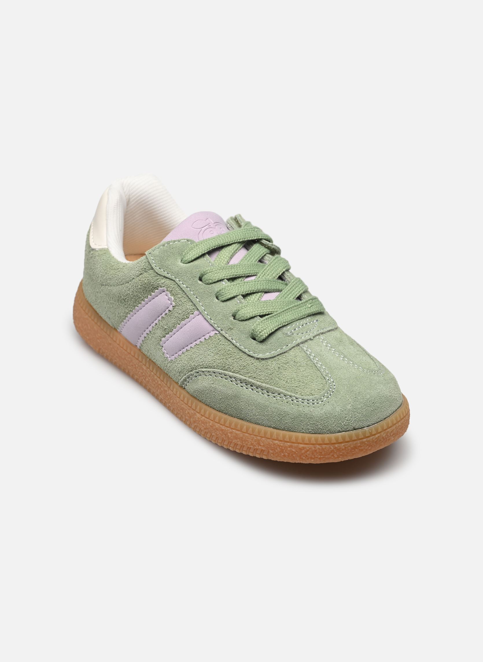 Baskets YUZU LACE fille vert Shoo Pom Baskets YUZU LACE fille vert SALVIA