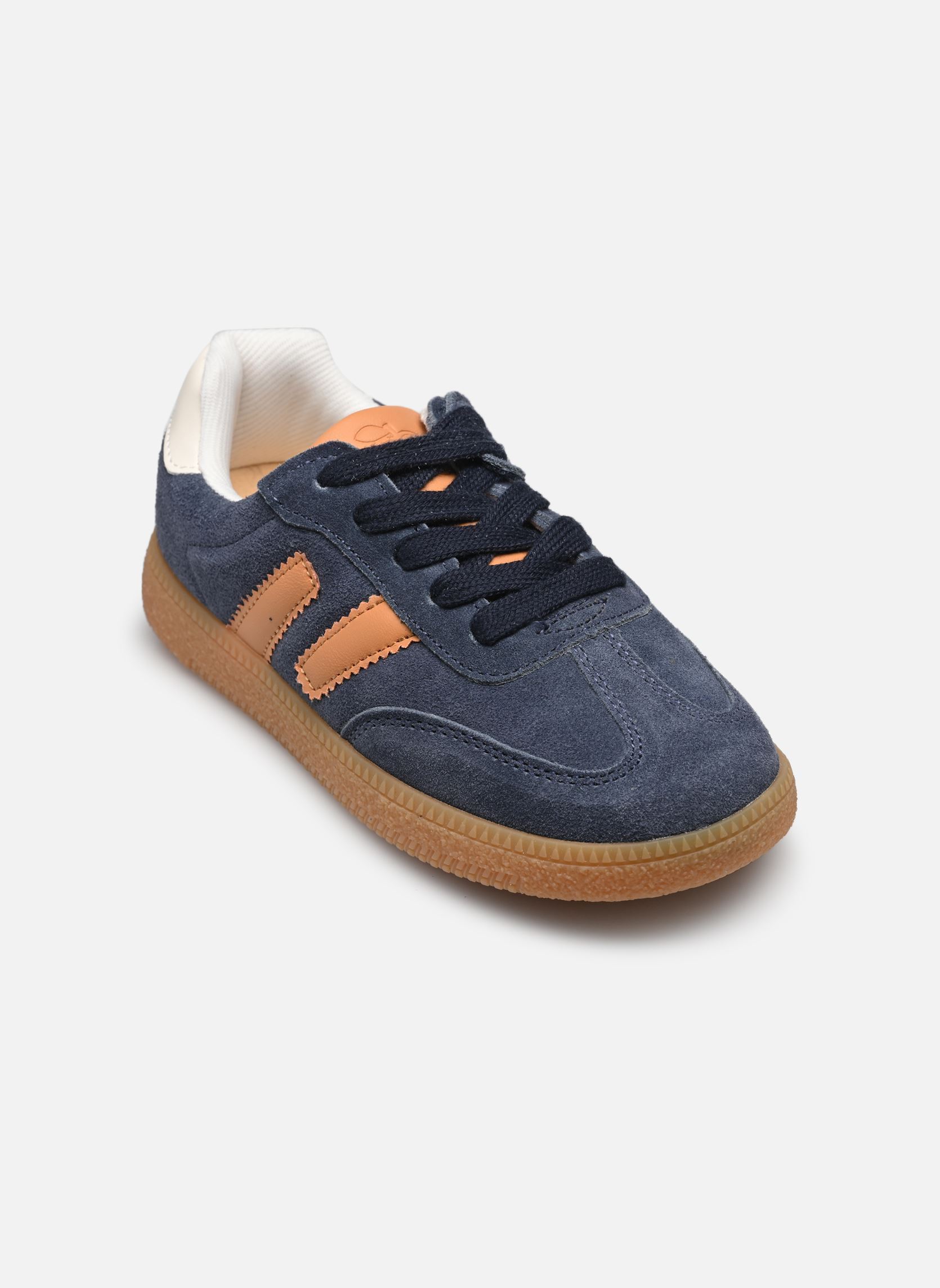 Baskets YUZU LACE garçon bleu Shoo Pom Baskets YUZU LACE garçon bleu SELVAGE