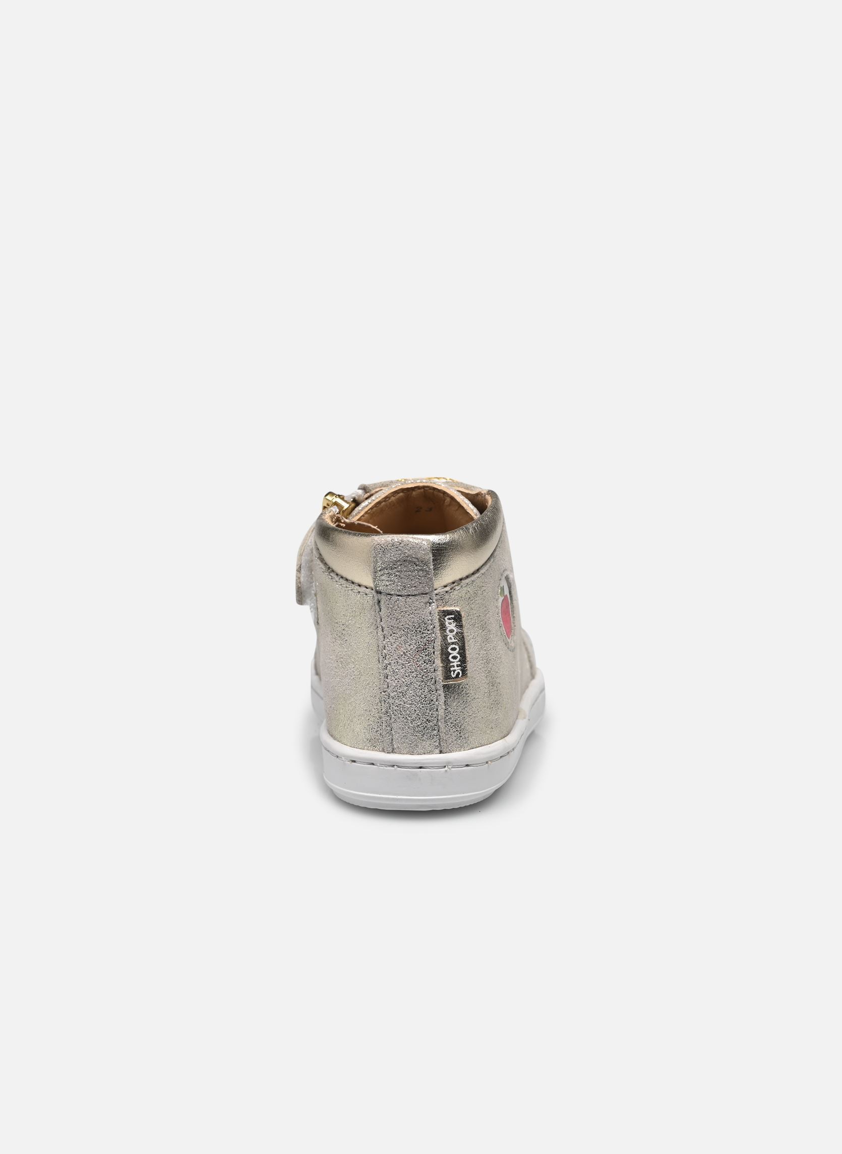 Chaussures premiers pas BOUBA BABE fille blanc Shoo Pom Chaussures premiers pas BOUBA BABE fille blanc WHITE-PLATINE