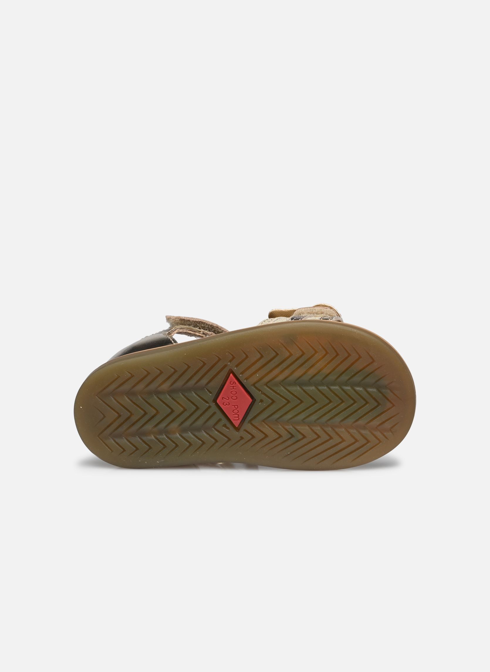 Sandales TITY FLY fille or et bronze Shoo Pom Sandales TITY FLY fille or et bronze PLATINE