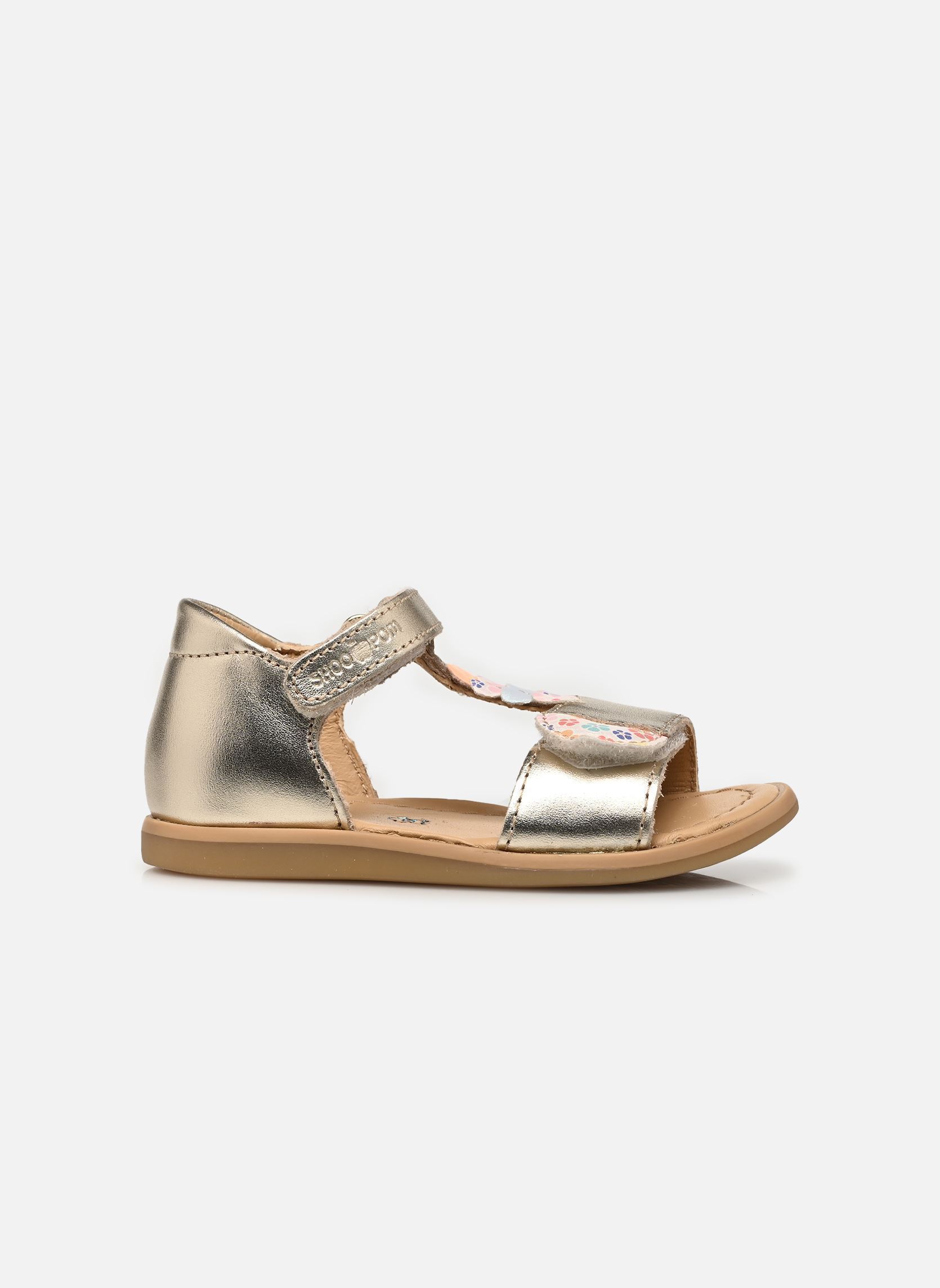 Sandalen TITY XOXO mädchen gold und bronze Shoo Pom Sandalen TITY XOXO mädchen gold und bronze PLATINA-MULTI