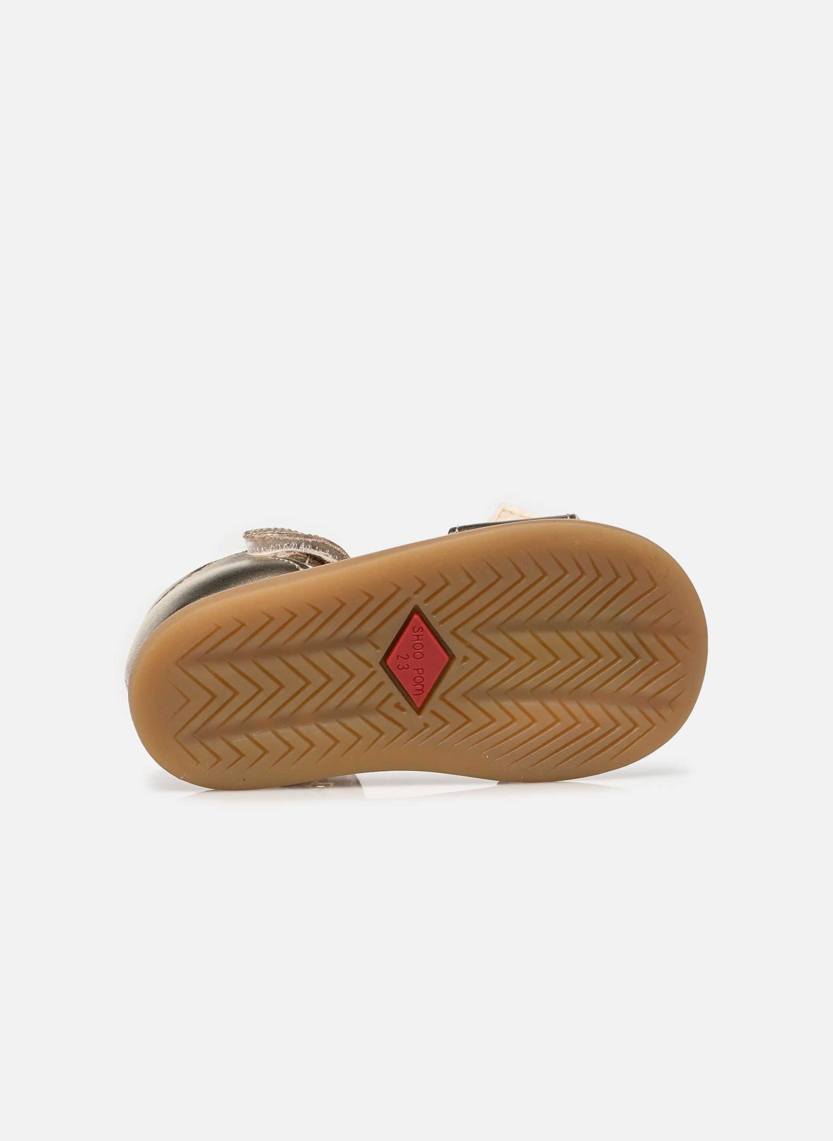 Sandalen TITY XOXO mädchen gold und bronze Shoo Pom Sandalen TITY XOXO mädchen gold und bronze PLATINA-MULTI