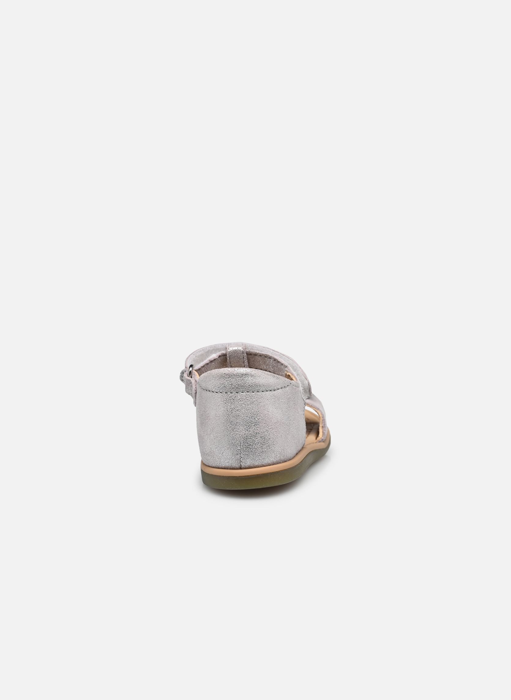 Sandalen TITY MOUSSE mädchen silber Shoo Pom Sandalen TITY MOUSSE mädchen silber ICE SILVER