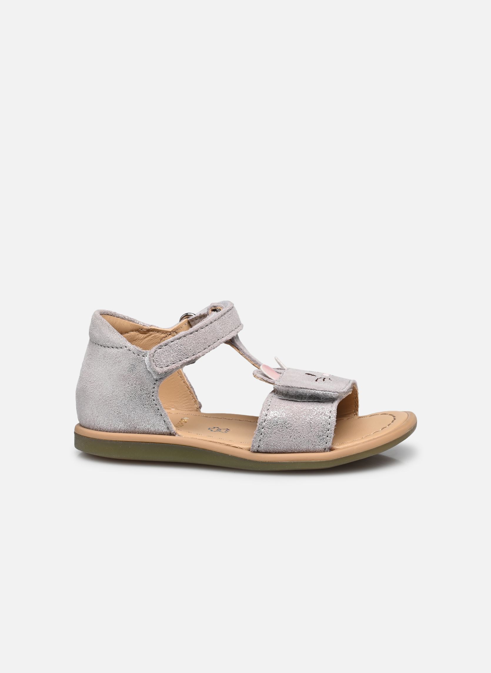 Sandalen TITY MOUSSE mädchen silber Shoo Pom Sandalen TITY MOUSSE mädchen silber ICE SILVER
