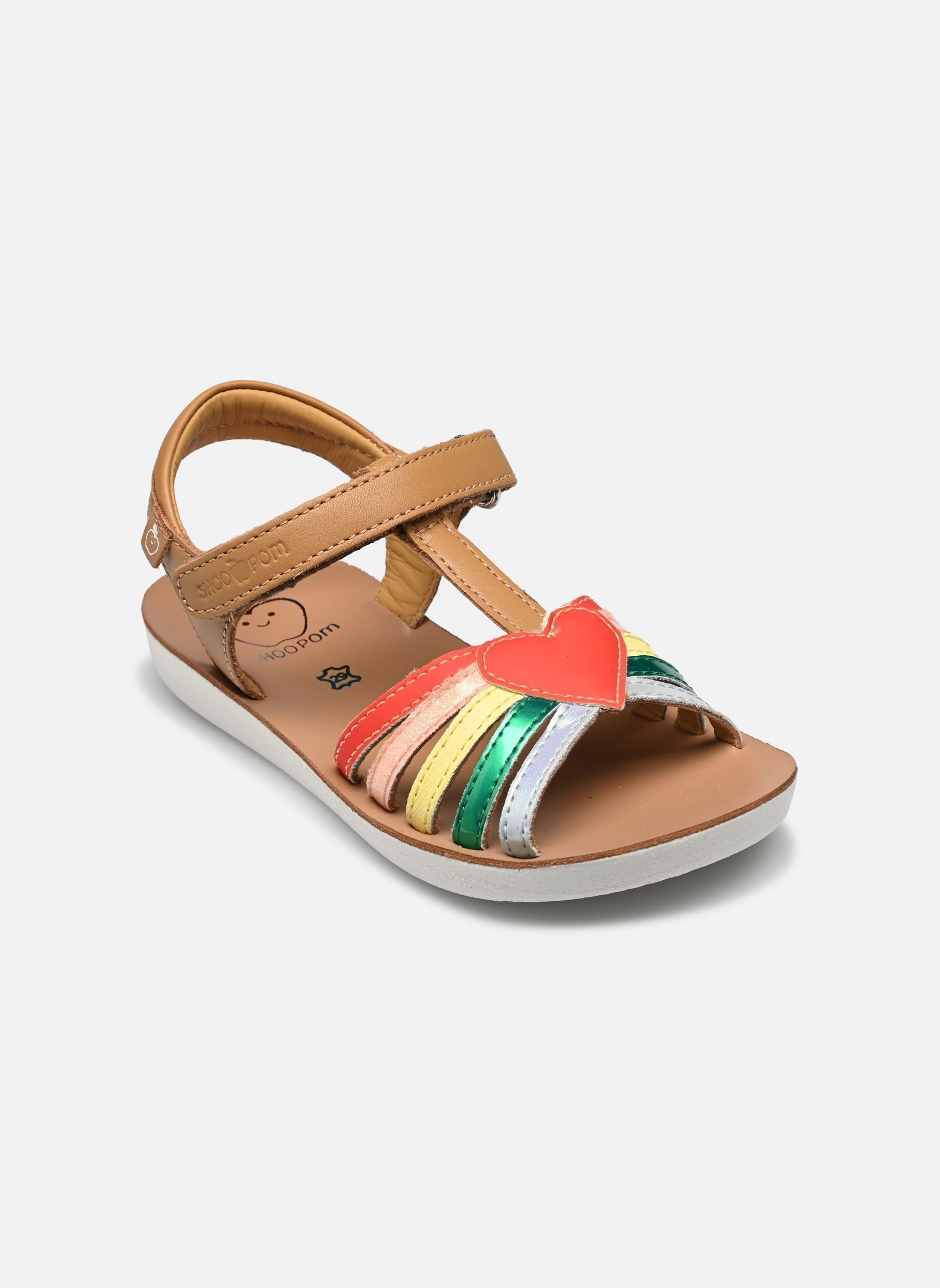 Sandalen GOA OZ meisjes bruin Shoo Pom Sandalen GOA OZ meisjes bruin CLEAR CAMEL