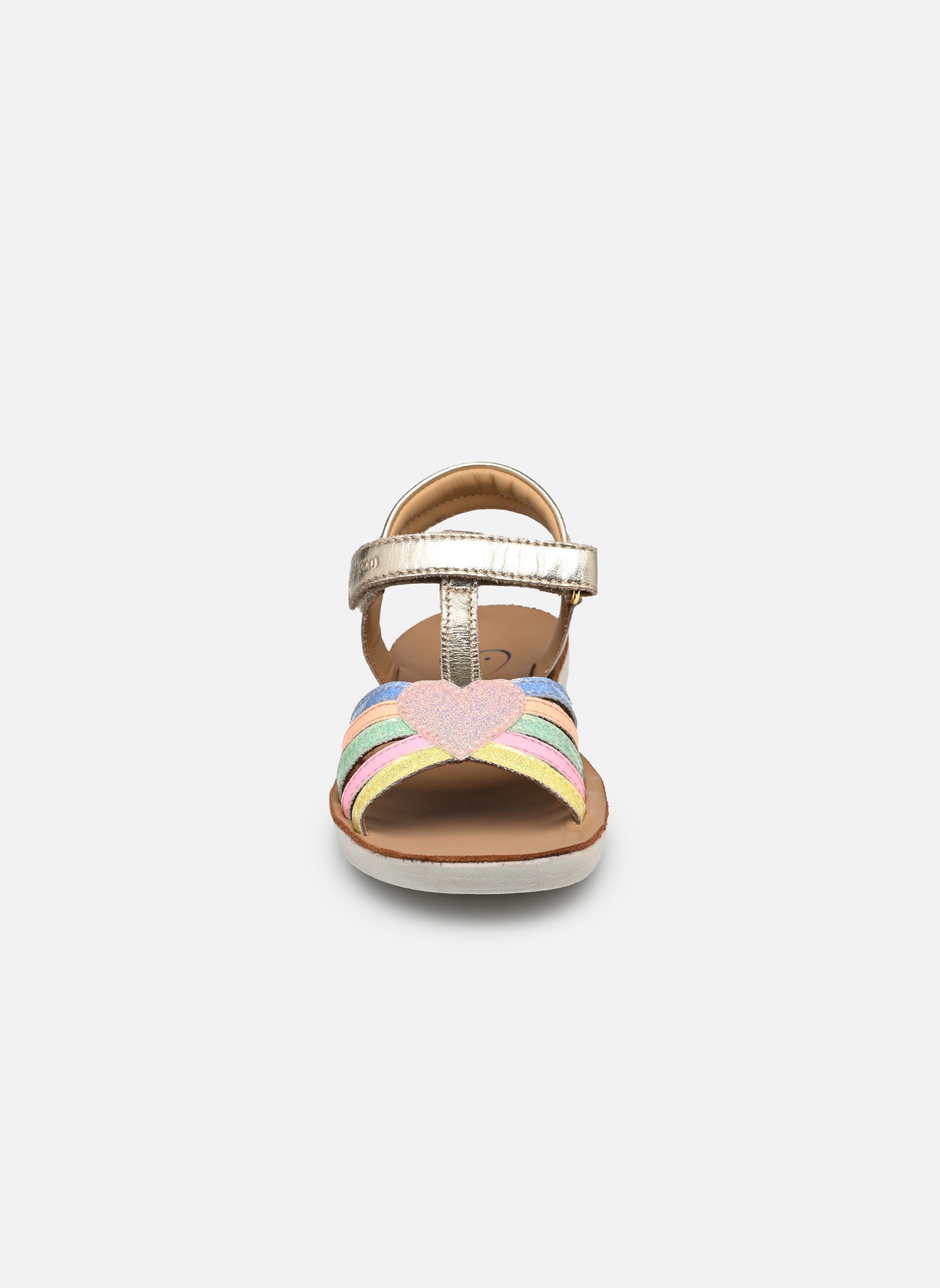 Sandales GOA OZ fille multicolore Shoo Pom Sandales GOA OZ fille multicolore PLATINE-MULTI