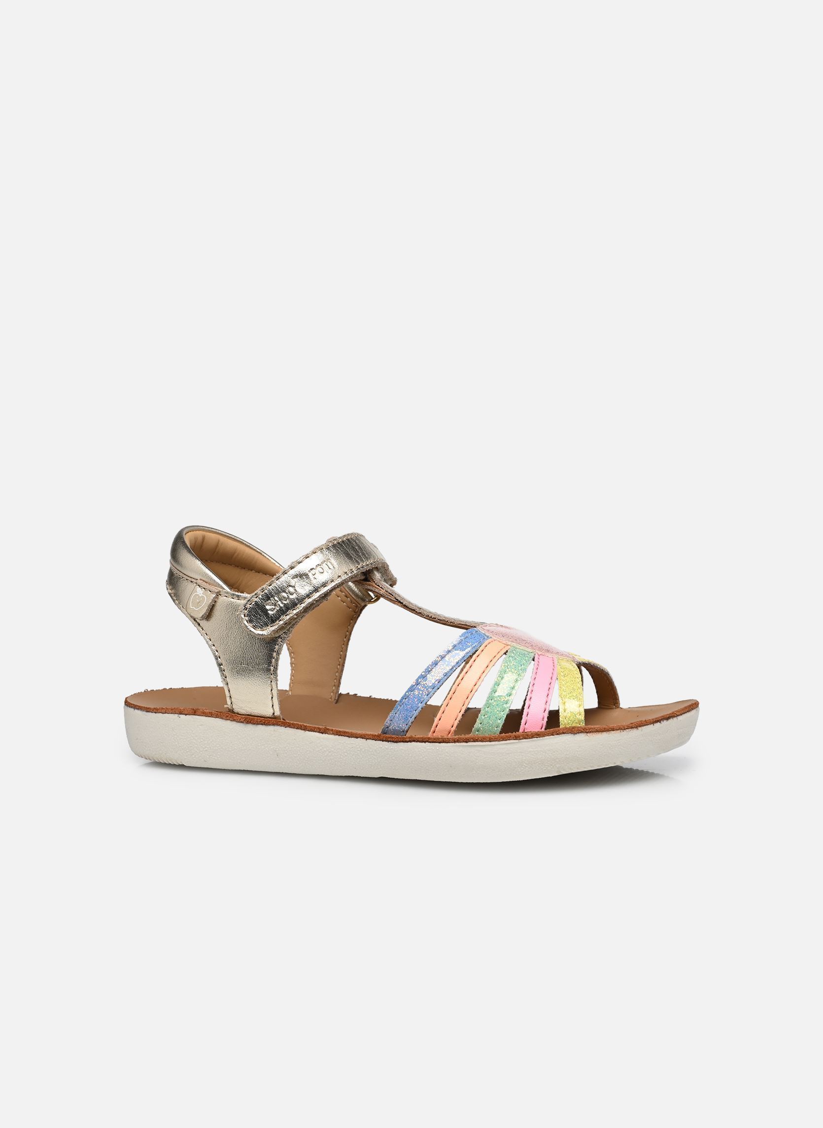 Sandales GOA OZ fille multicolore Shoo Pom Sandales GOA OZ fille multicolore PLATINE-MULTI
