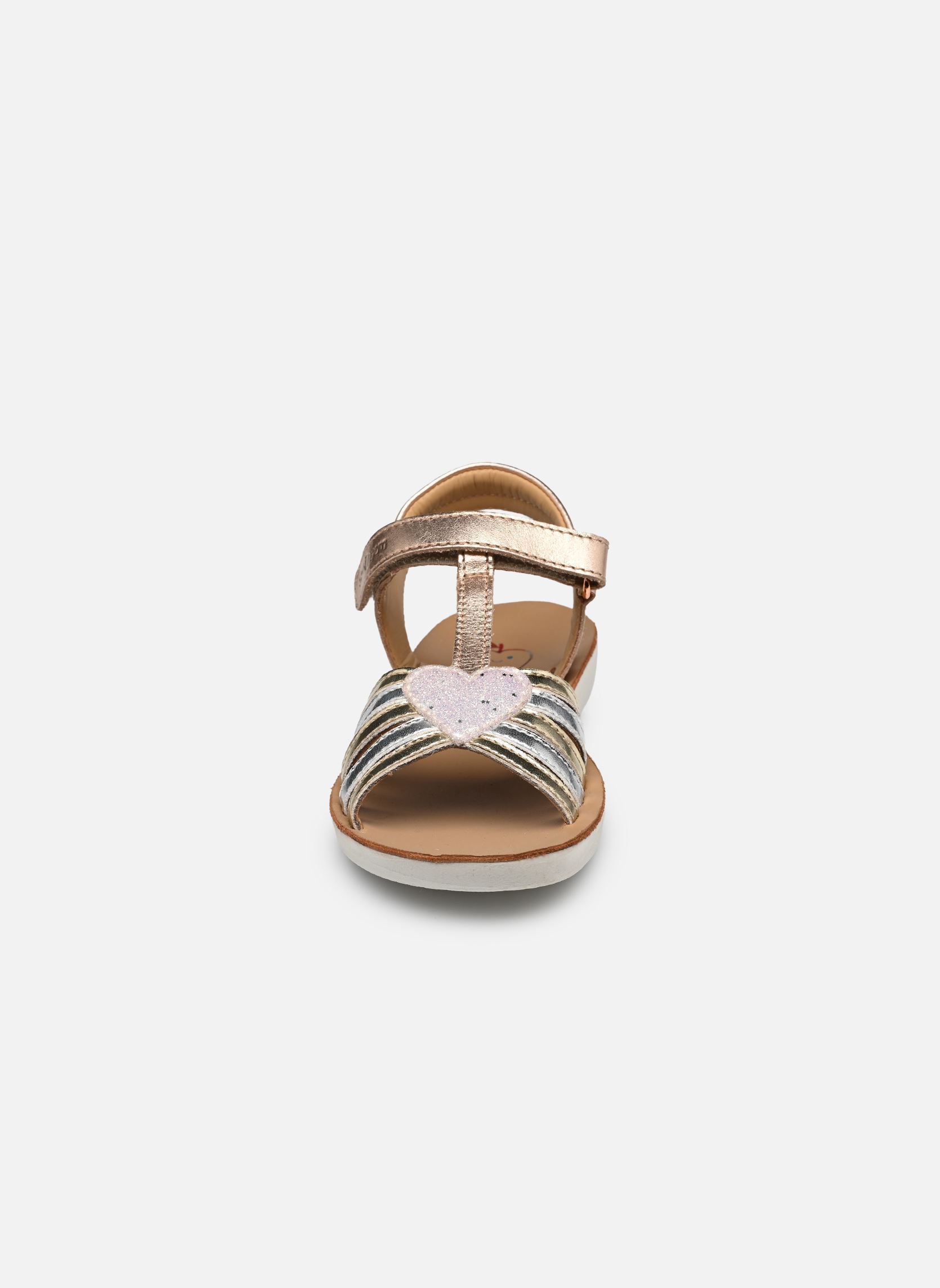 Sandalen GOA OZ mädchen mehrfarbig Shoo Pom Sandalen GOA OZ mädchen mehrfarbig COPPER-PINK GLITTER