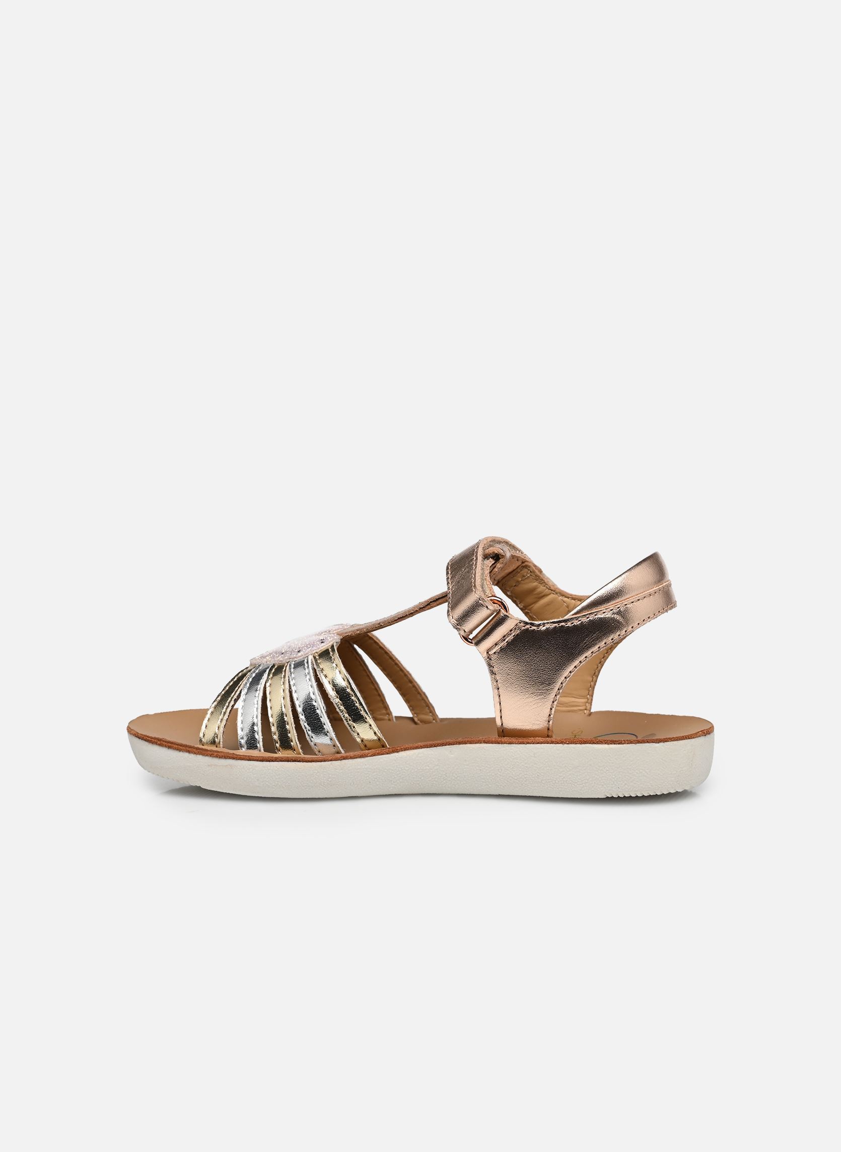 Sandalen GOA OZ mädchen mehrfarbig Shoo Pom Sandalen GOA OZ mädchen mehrfarbig COPPER-PINK GLITTER
