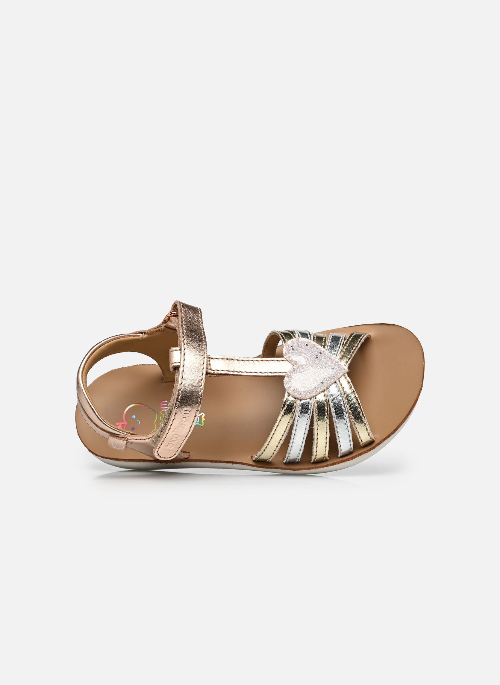 Sandalen GOA OZ mädchen mehrfarbig Shoo Pom Sandalen GOA OZ mädchen mehrfarbig COPPER-PINK GLITTER
