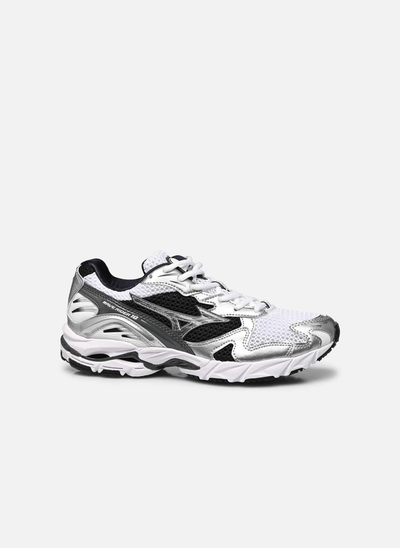 Baskets de sport Wave Rider 10 sport femme blanc Mizuno Baskets de sport Wave Rider 10 sport femme blanc WHITE/SILVER/BLACK