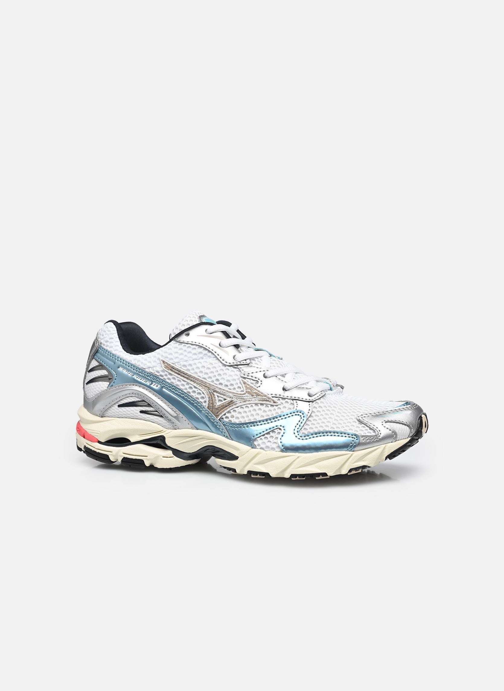 Sportliche Sneaker Wave Rider 10 sport mehrfarbig Mizuno Sportliche Sneaker Wave Rider 10 sport mehrfarbig WHITE/VINTAGEKHAKI/REEFWATERS