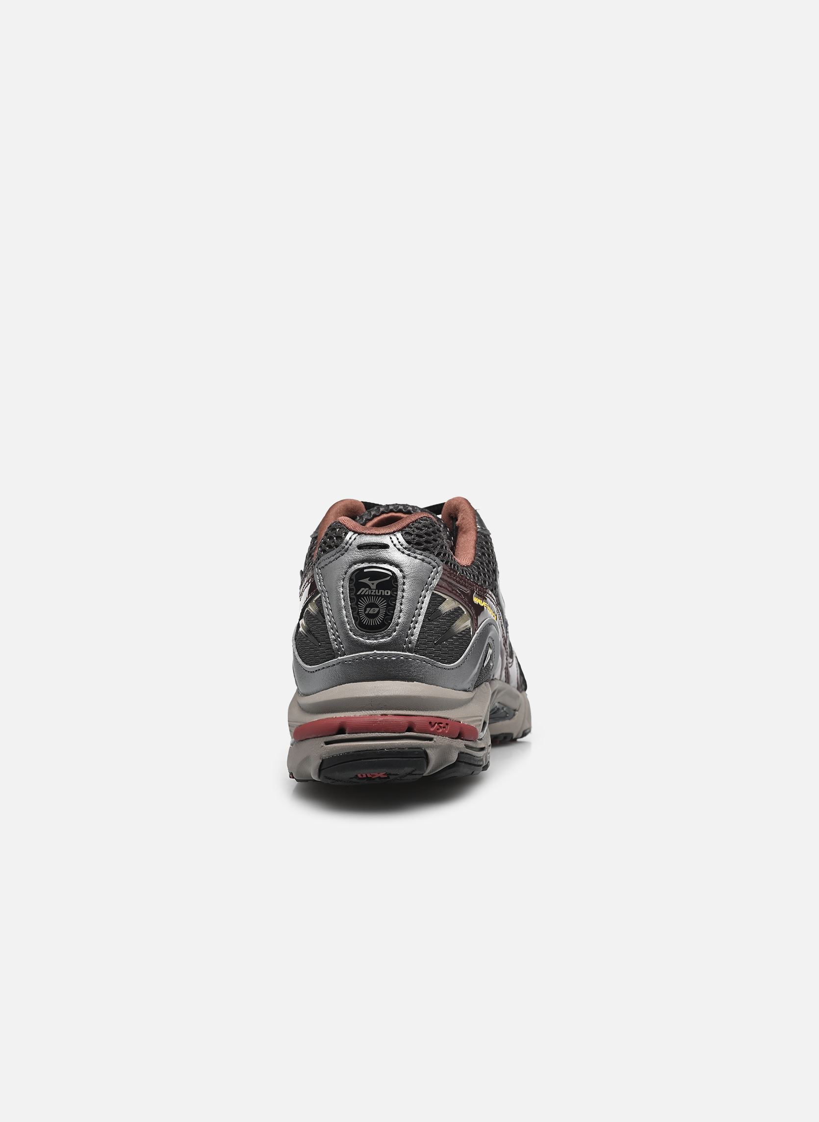 Sportliche Sneaker Wave Rider 10 sport grau Mizuno Sportliche Sneaker Wave Rider 10 sport grau ODYSSEYGRAY/SALUTE/METALLICGRA
