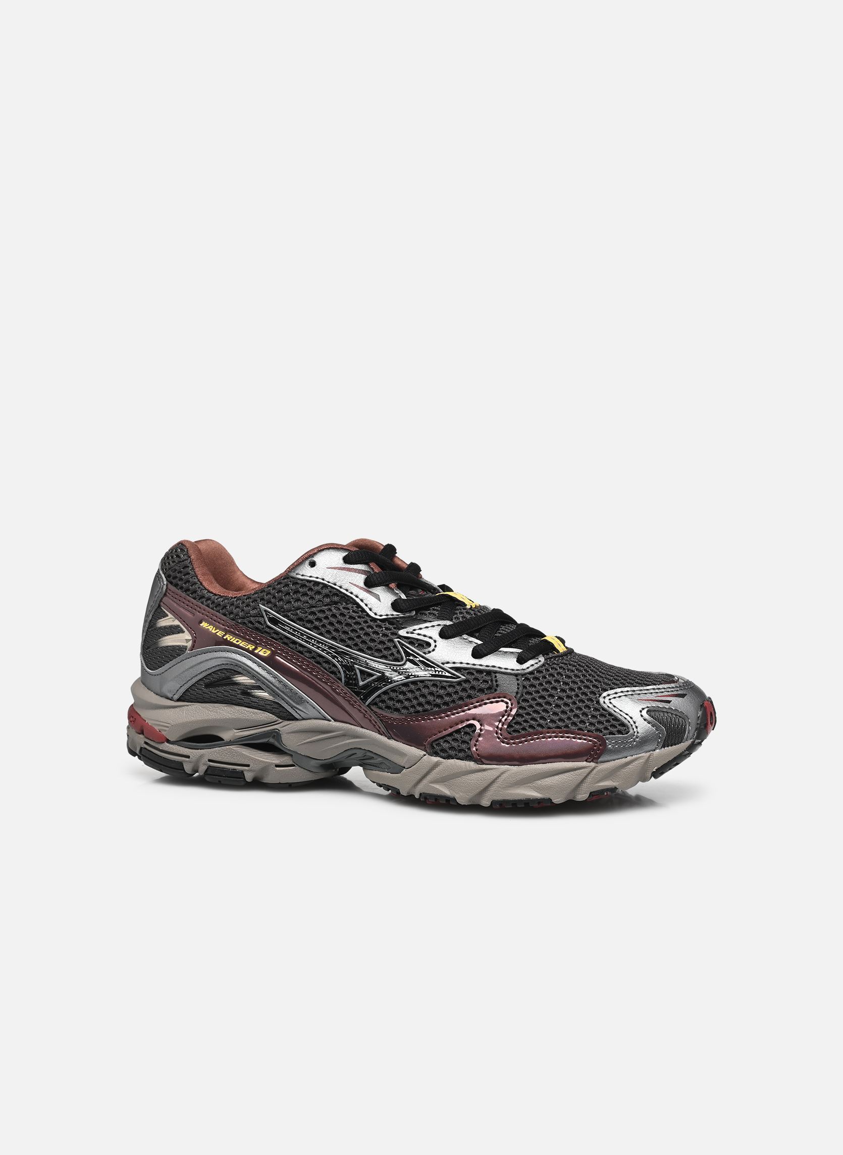 Sportliche Sneaker Wave Rider 10 sport grau Mizuno Sportliche Sneaker Wave Rider 10 sport grau ODYSSEYGRAY/SALUTE/METALLICGRA