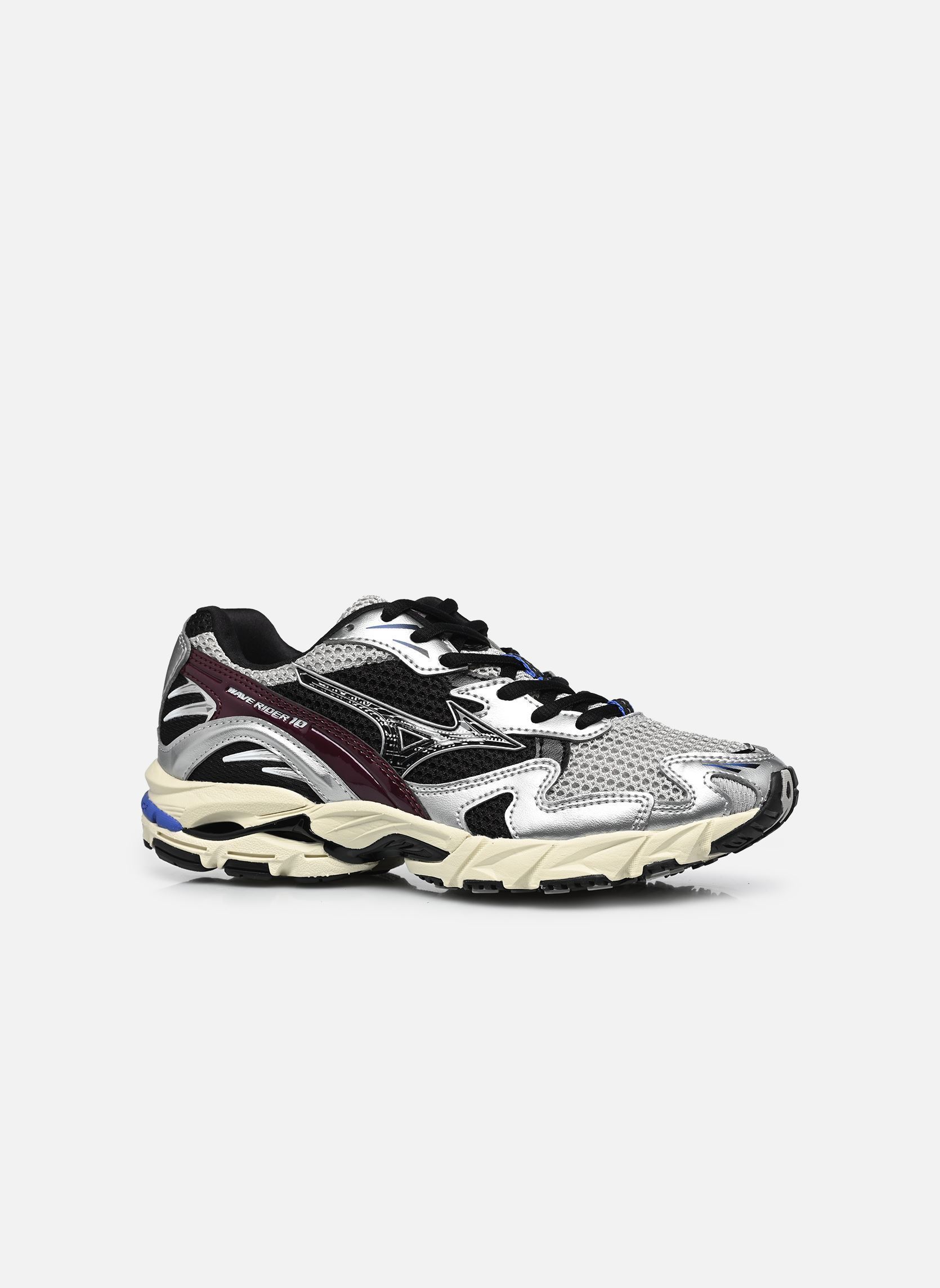 Baskets de sport Wave Rider 10 sport femme noir Mizuno Baskets de sport Wave Rider 10 sport femme noir HARBOR MIST/BLACK/FIG