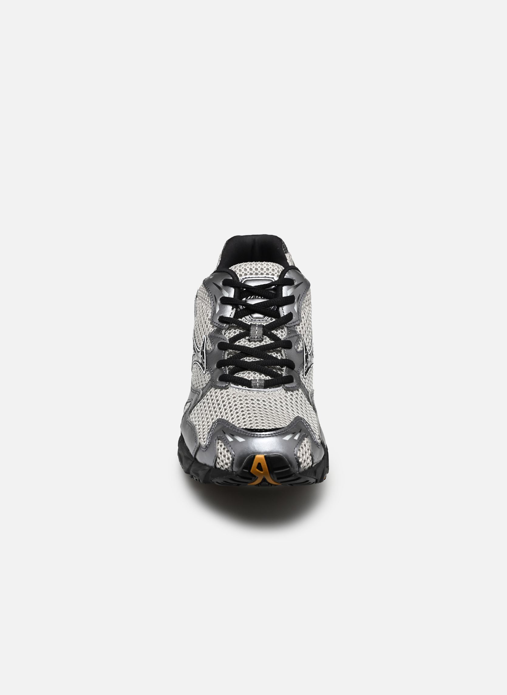 Baskets basses Wave Rider 10 sport M homme gris Mizuno Baskets basses Wave Rider 10 sport M homme gris HARBOR MIST/BLACK/HARVEST GOLD