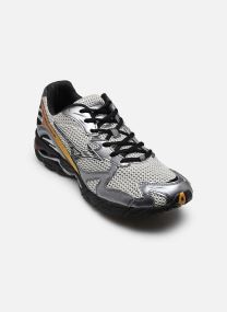 Baskets basses Wave Rider 10 sport M homme gris Mizuno Baskets basses Wave Rider 10 sport M homme gris HARBOR MIST/BLACK/HARVEST GOLD