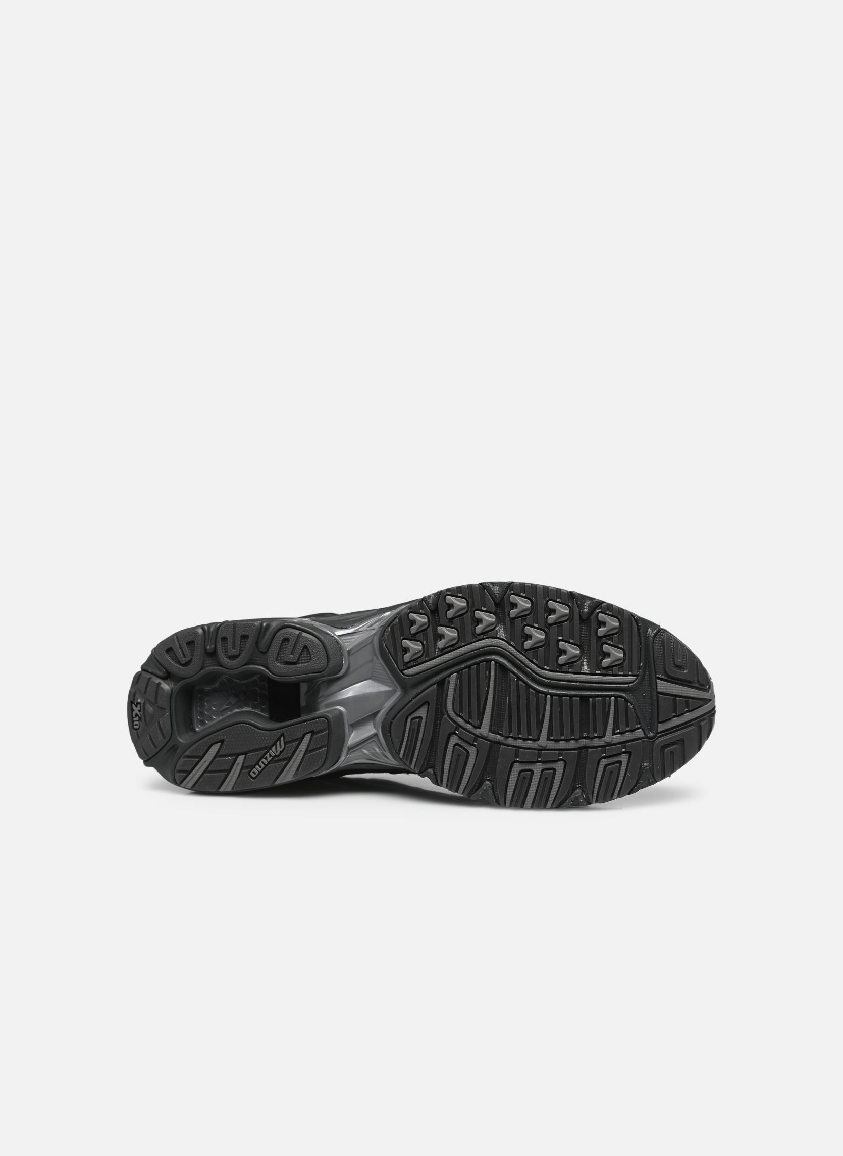 Hardloopschoenen Wave Rider 10 sport M heren grijs Mizuno Hardloopschoenen Wave Rider 10 sport M heren grijs BLACKSAND/BLACKSAND/METALLICGR