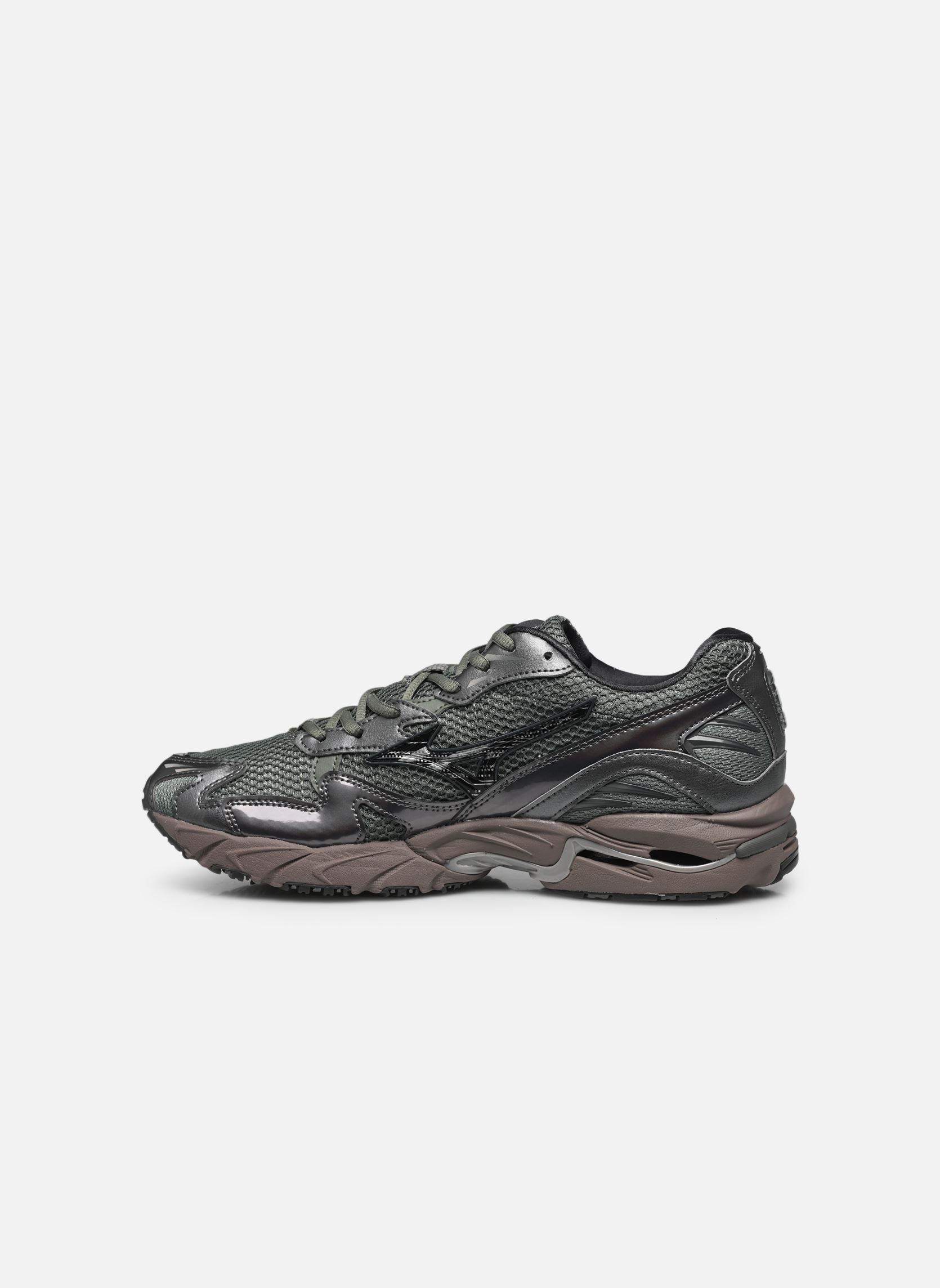 Laufschuhe Wave Rider 10 sport M herren grün Mizuno Laufschuhe Wave Rider 10 sport M herren grün AgaveGreen/BlackSand/MetallicG