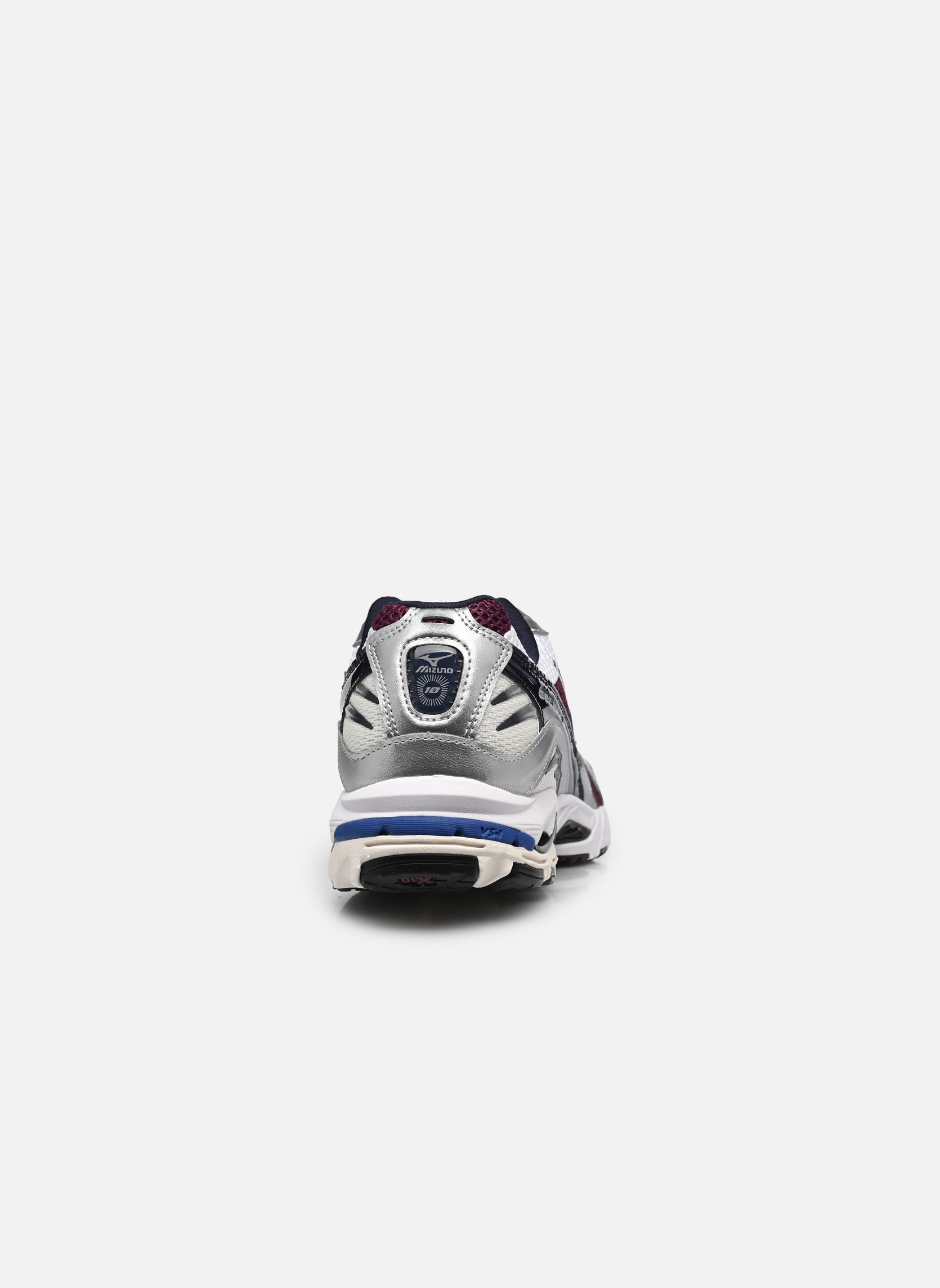 Baskets running Wave Rider 10 sport M homme blanc Mizuno Baskets running Wave Rider 10 sport M homme blanc WHITE/BARITONEBLUE/DARKPURPLE