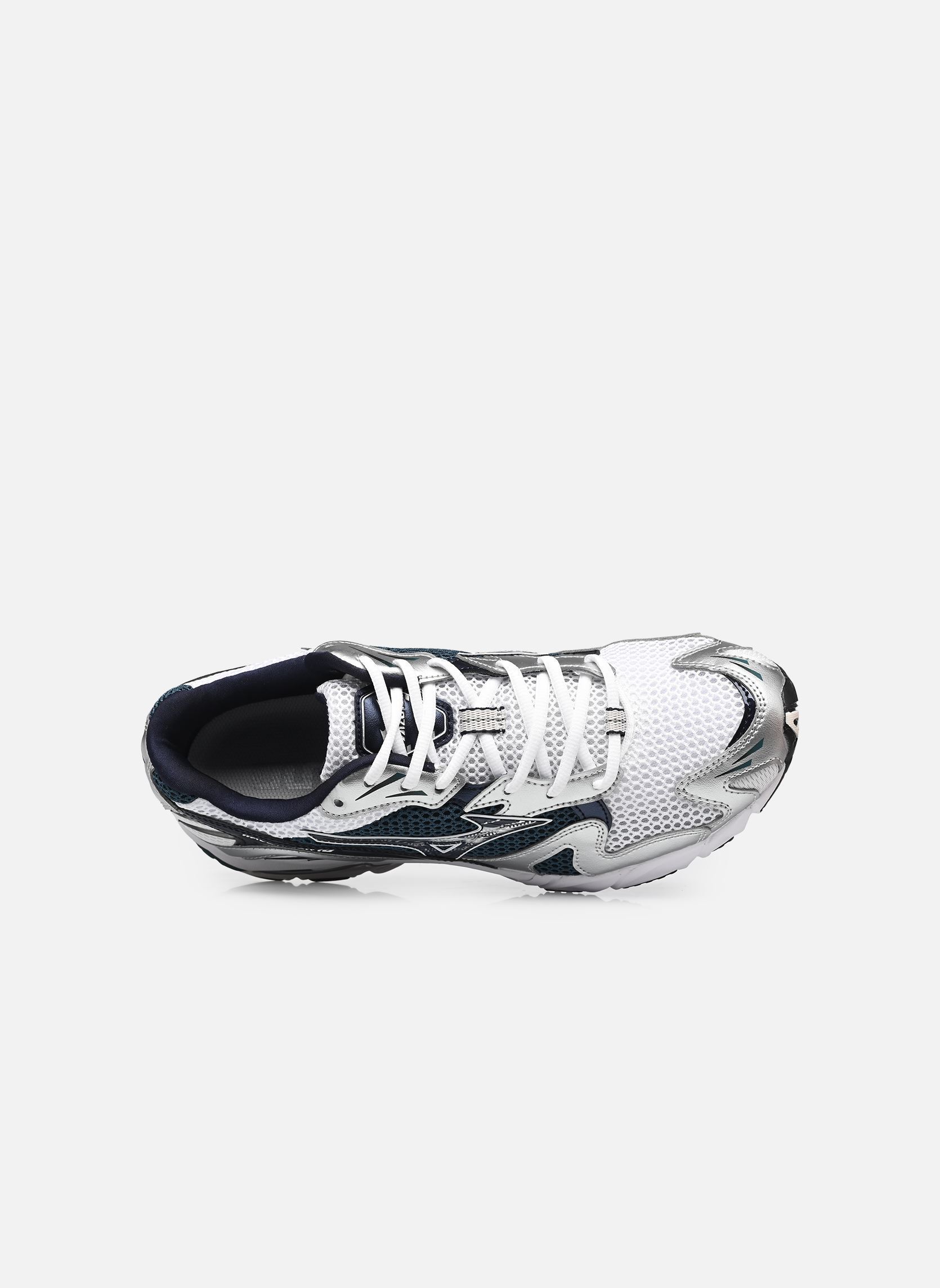 Niedrige Sneaker Wave Rider 10 sport M herren weiß Mizuno Niedrige Sneaker Wave Rider 10 sport M herren weiß WHITE/BARITONEBLUE/DEEPTEAL