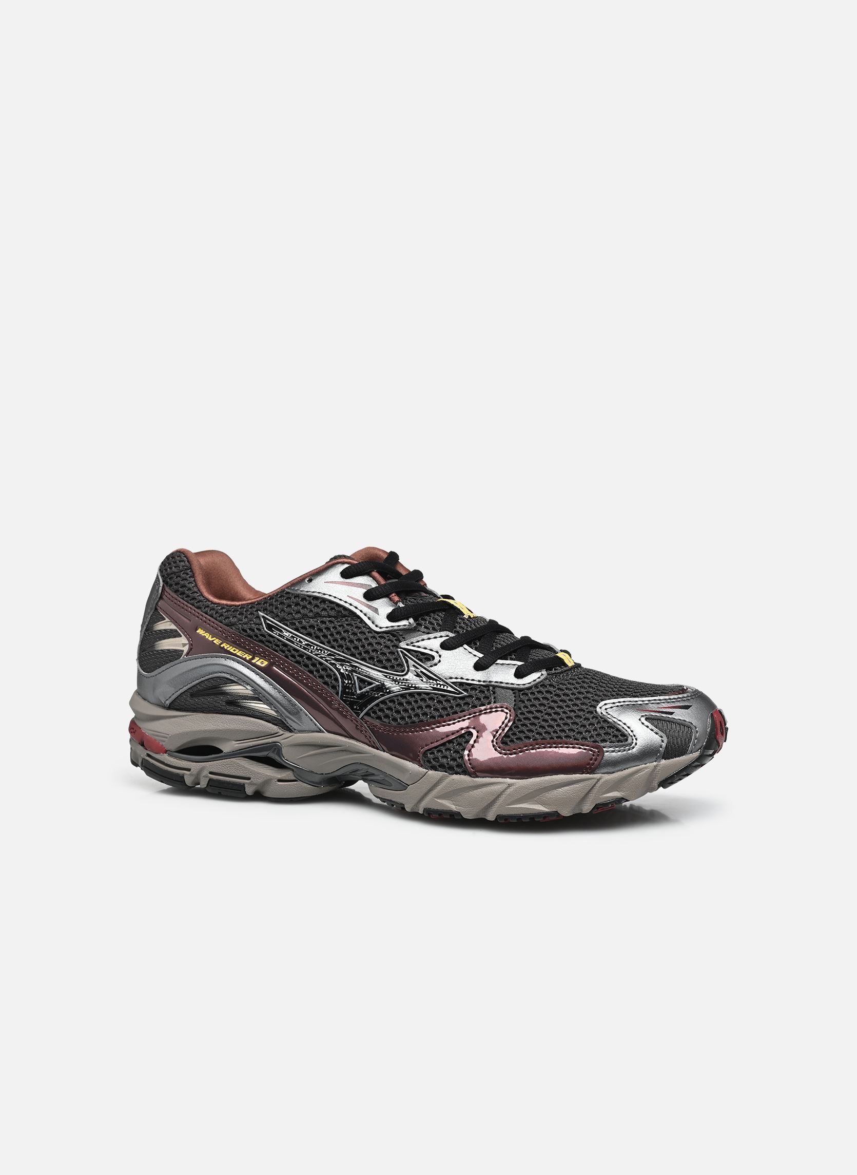 Baskets running Wave Rider 10 sport M homme gris Mizuno Baskets running Wave Rider 10 sport M homme gris ODYSSEYGRAY/SALUTE/METALLICGRA