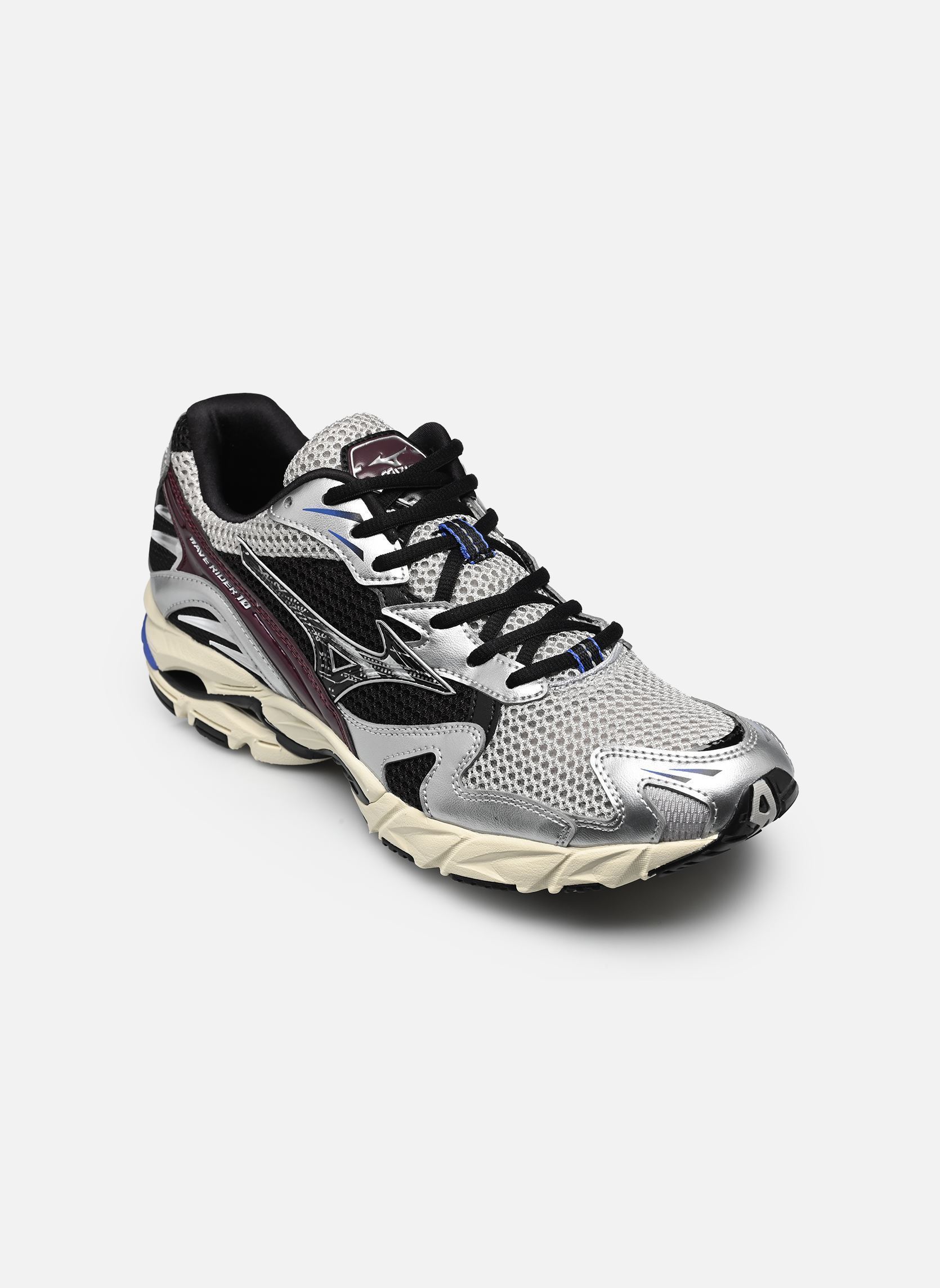 Mizuno WAVE RIDER 10 Chaussures sportstyle Harbor MistFig FemmeHommee Taille45 - vue 2