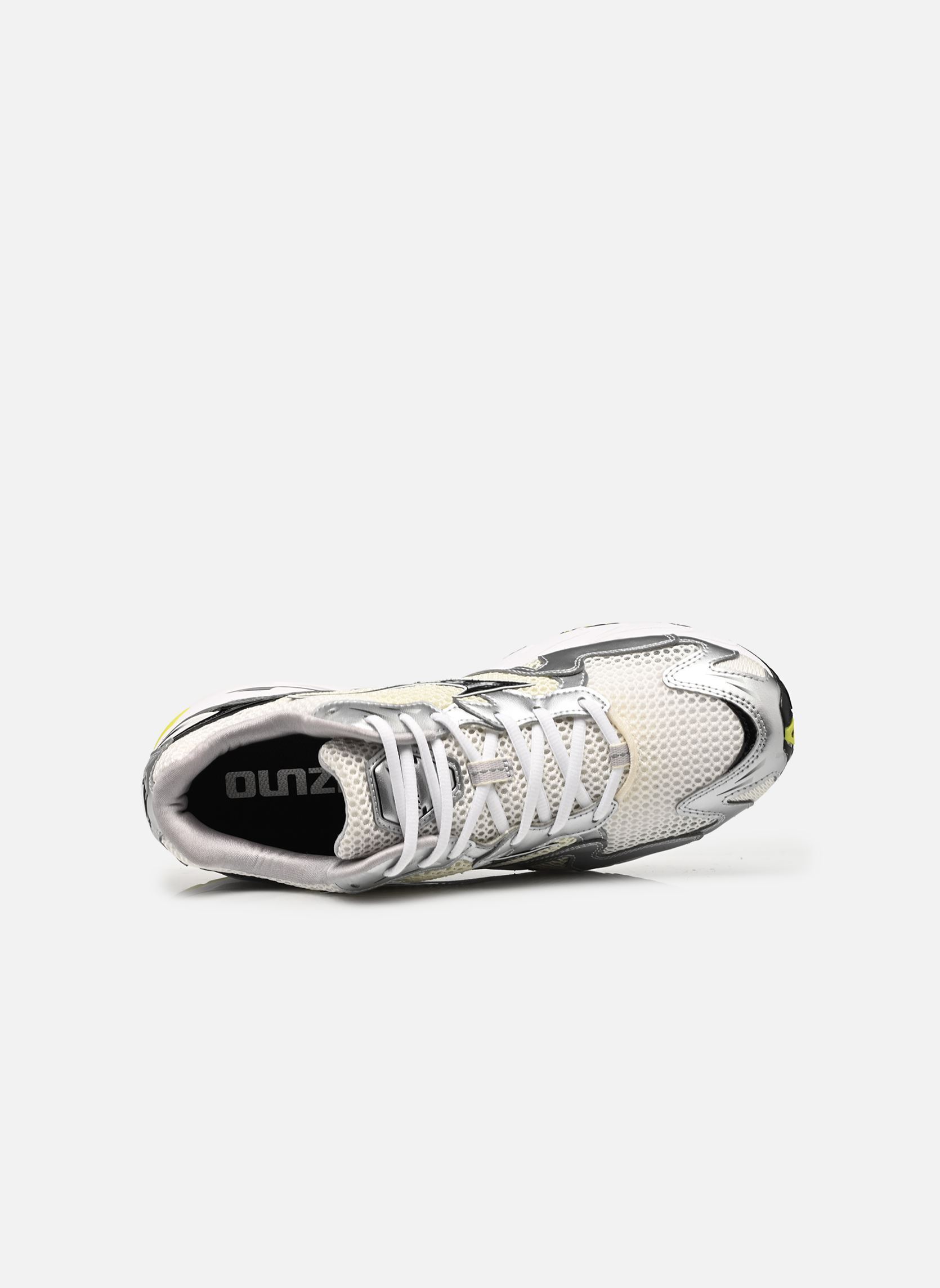 Baskets running Wave Rider 10 sport M homme blanc Mizuno Baskets running Wave Rider 10 sport M homme blanc SNOW WHITE/BLACK/SYLVAN GREEN