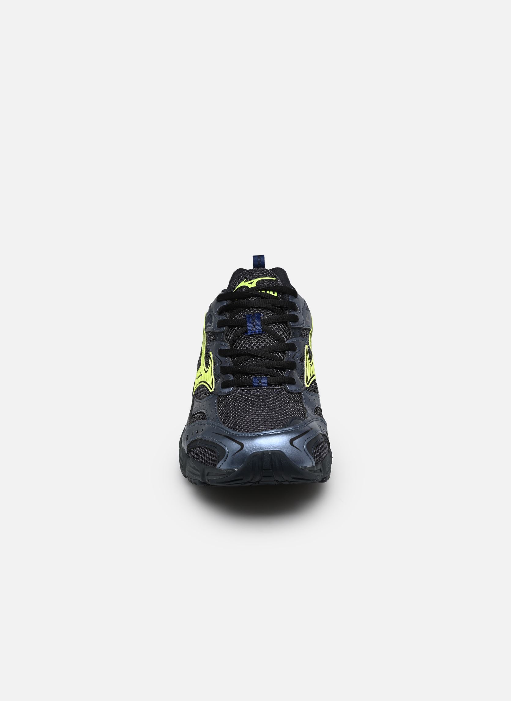 Baskets running MXR sport M homme argent Mizuno Baskets running MXR sport M homme argent INDIA INK/LIGHTNING YELLOW/BLA