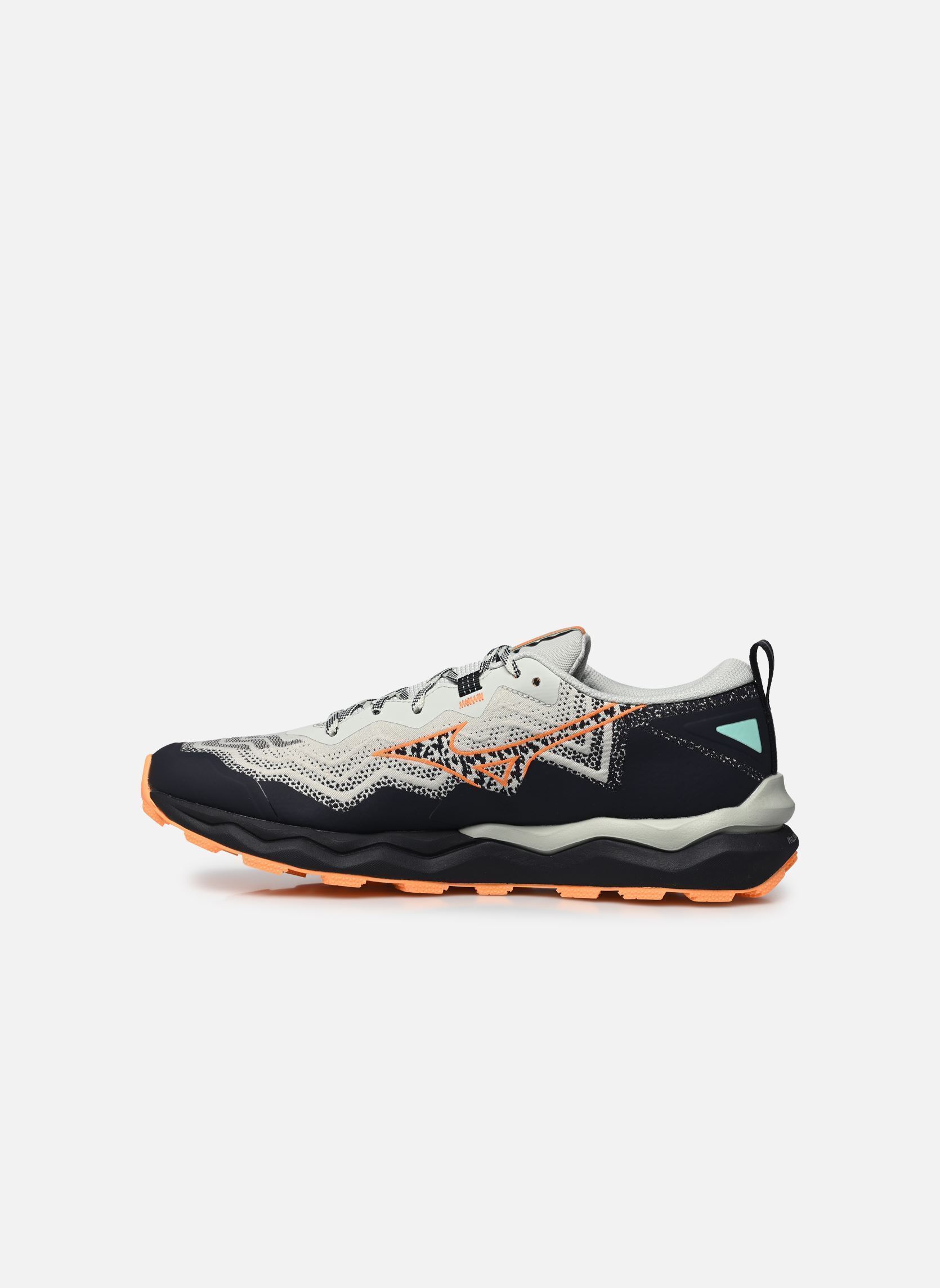 Sportschoenen WAVE DAICHI 9 M heren zwart Mizuno Sportschoenen WAVE DAICHI 9 M heren zwart MERCURY/TANGELO/TANG ORANGE