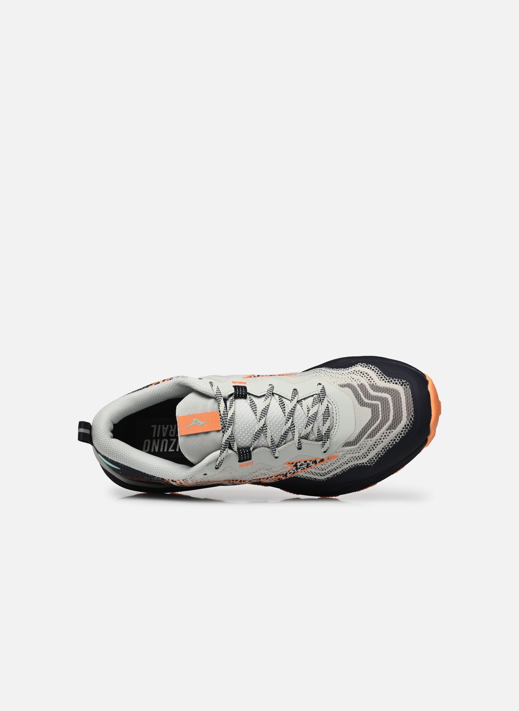 Sportschoenen WAVE DAICHI 9 M heren zwart Mizuno Sportschoenen WAVE DAICHI 9 M heren zwart MERCURY/TANGELO/TANG ORANGE