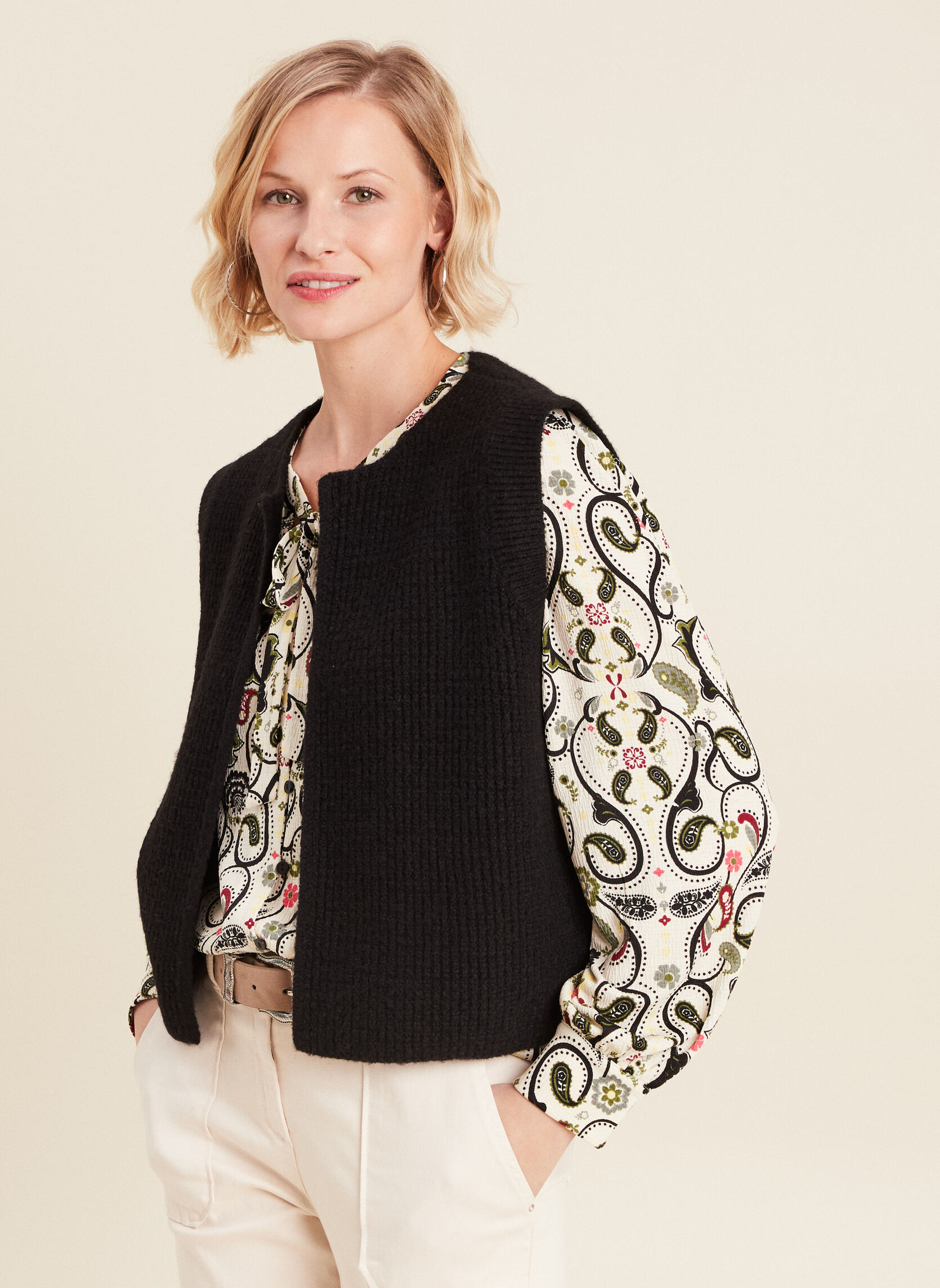 Gilets MIGITEXAS femme noir Bréal Gilets MIGITEXAS femme noir Noir