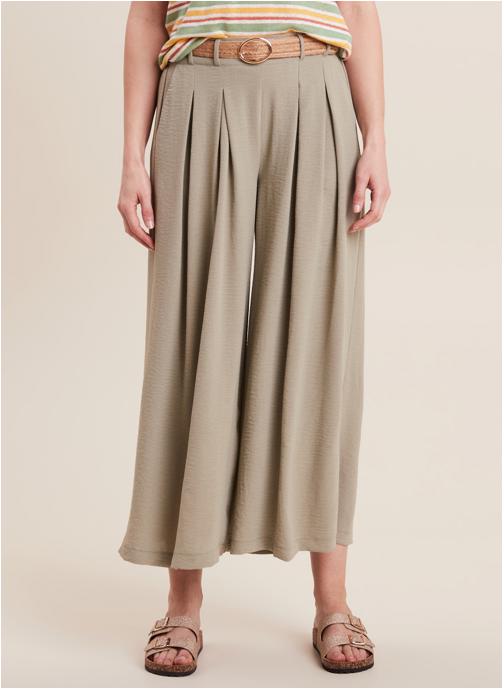 Bréal Pantalons droit PEMALDAM femme vert