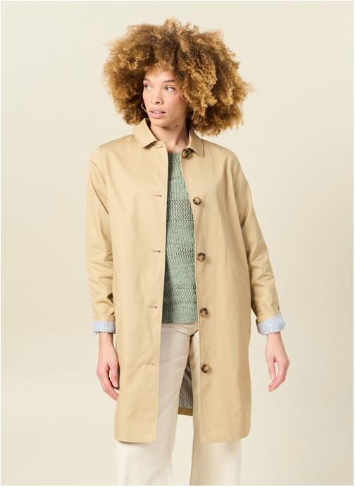 Bonobo Trench-coats Trenchs - CITYMAC2F femme beige
