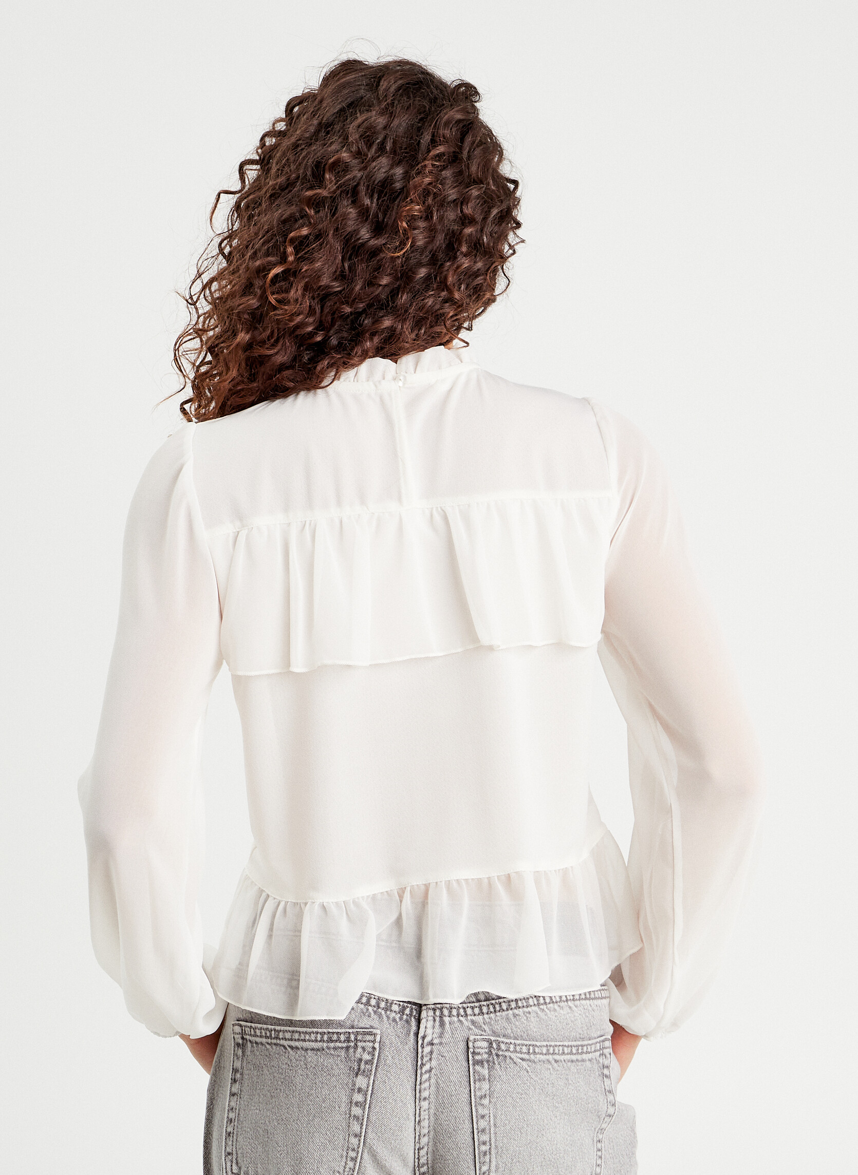 Blouses LBLOULEVEL femme blanc Cache Cache Blouses LBLOULEVEL femme blanc Blanc