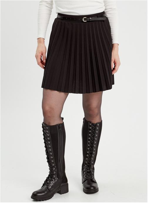 Cache Cache Jupes mi-longues JUPLISSBELT femme noir