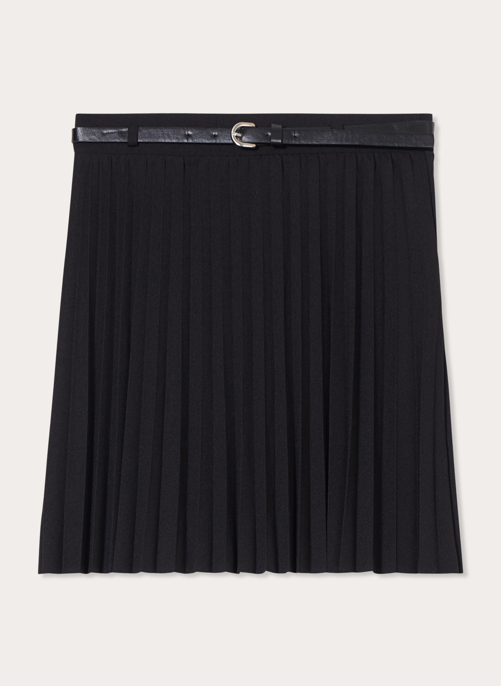 Jupes mi-longues JUPLISSBELT femme noir Cache Cache Jupes mi-longues JUPLISSBELT femme noir Noir
