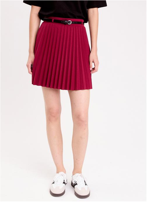 Cache Cache Jupes mi-longues JUPLISSBELT femme rouge