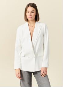 Vestes Vestes courtes - BELLEBLAZF femme blanc Bonobo Vestes Vestes courtes - BELLEBLAZF femme blanc Blanc